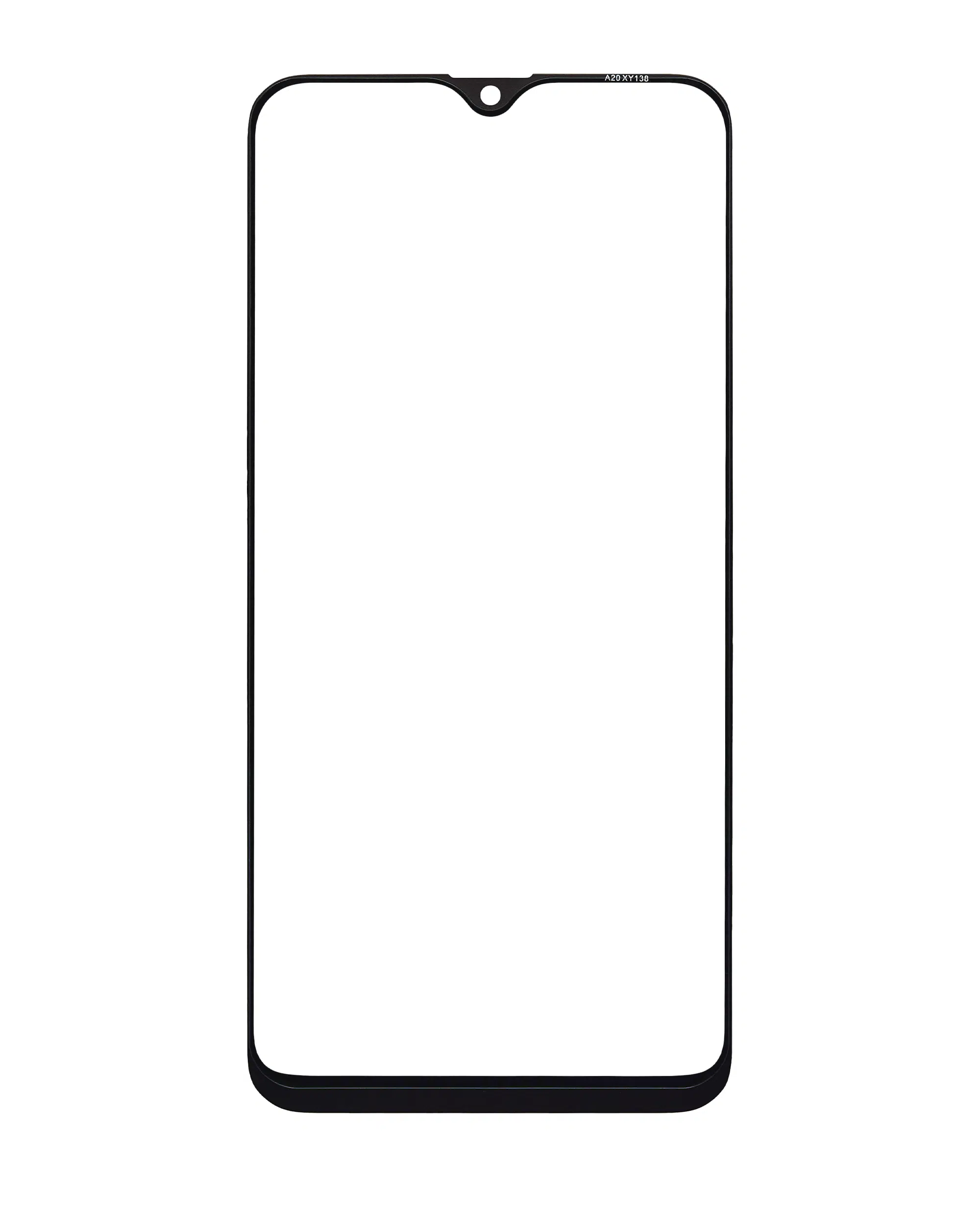 Samsung Galaxy A20 (A205 / 2019) İle OCA Önceden Yüklenmiş Uyumlu 2'si 1 Arada Ön Cam 