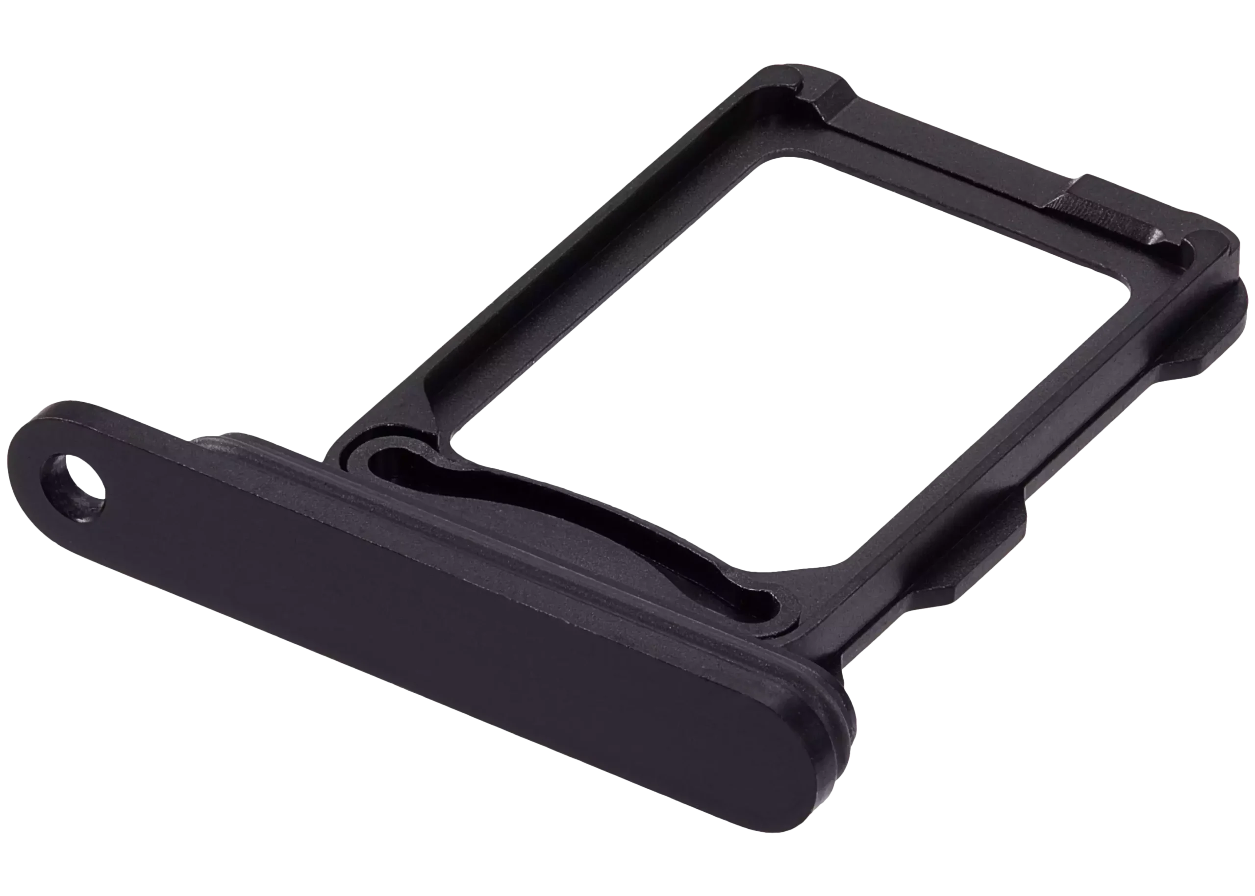İphone 16 Pro ile Uyumlu Çift Sim Kart Tepsisi (Siyah Titanyum)