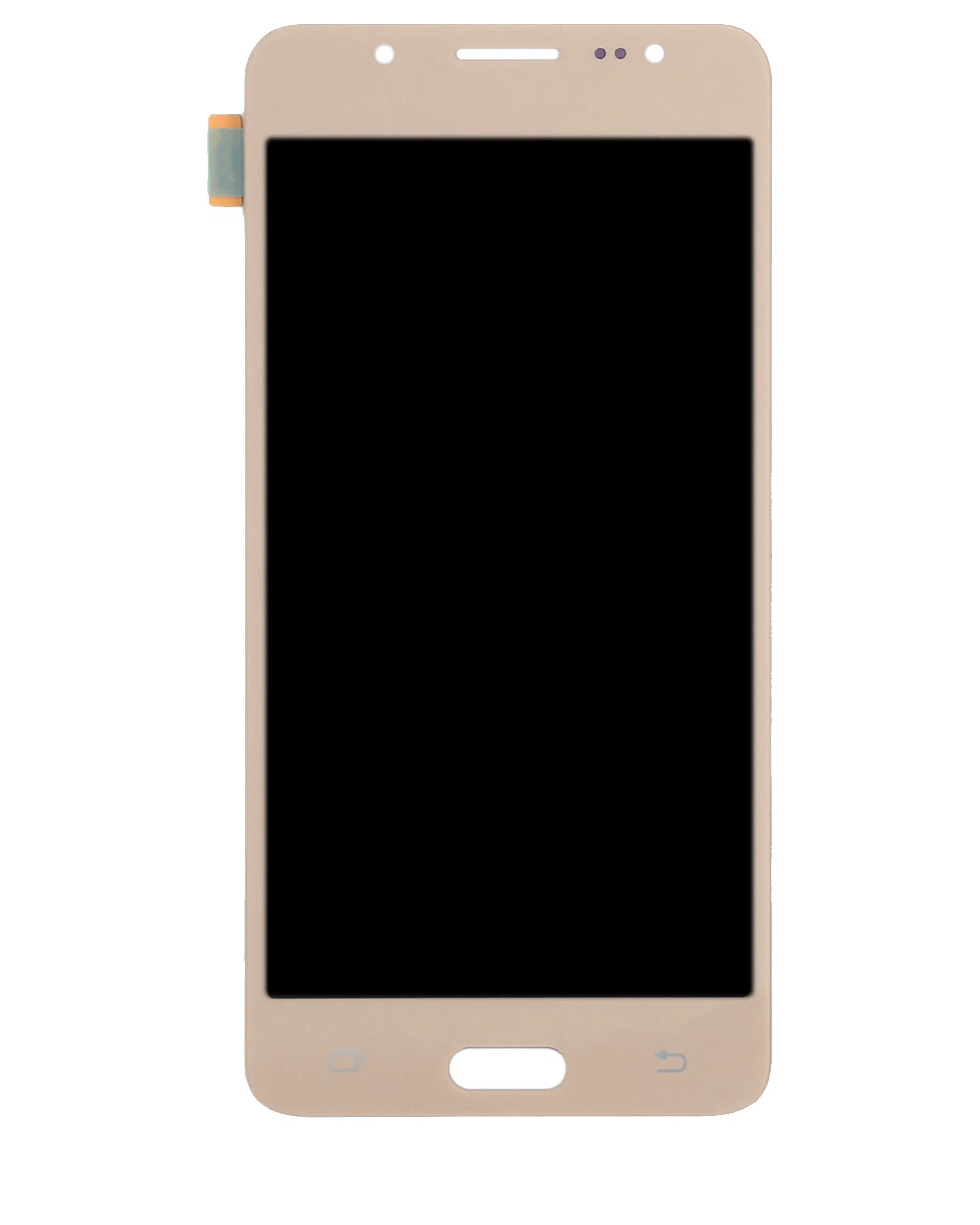 Samsung Galaxy J5 Duos (J510 / 2016) (Servis Paketi) (Altın) İle Uyumlu Çerçevesiz LCD Montajı... 
