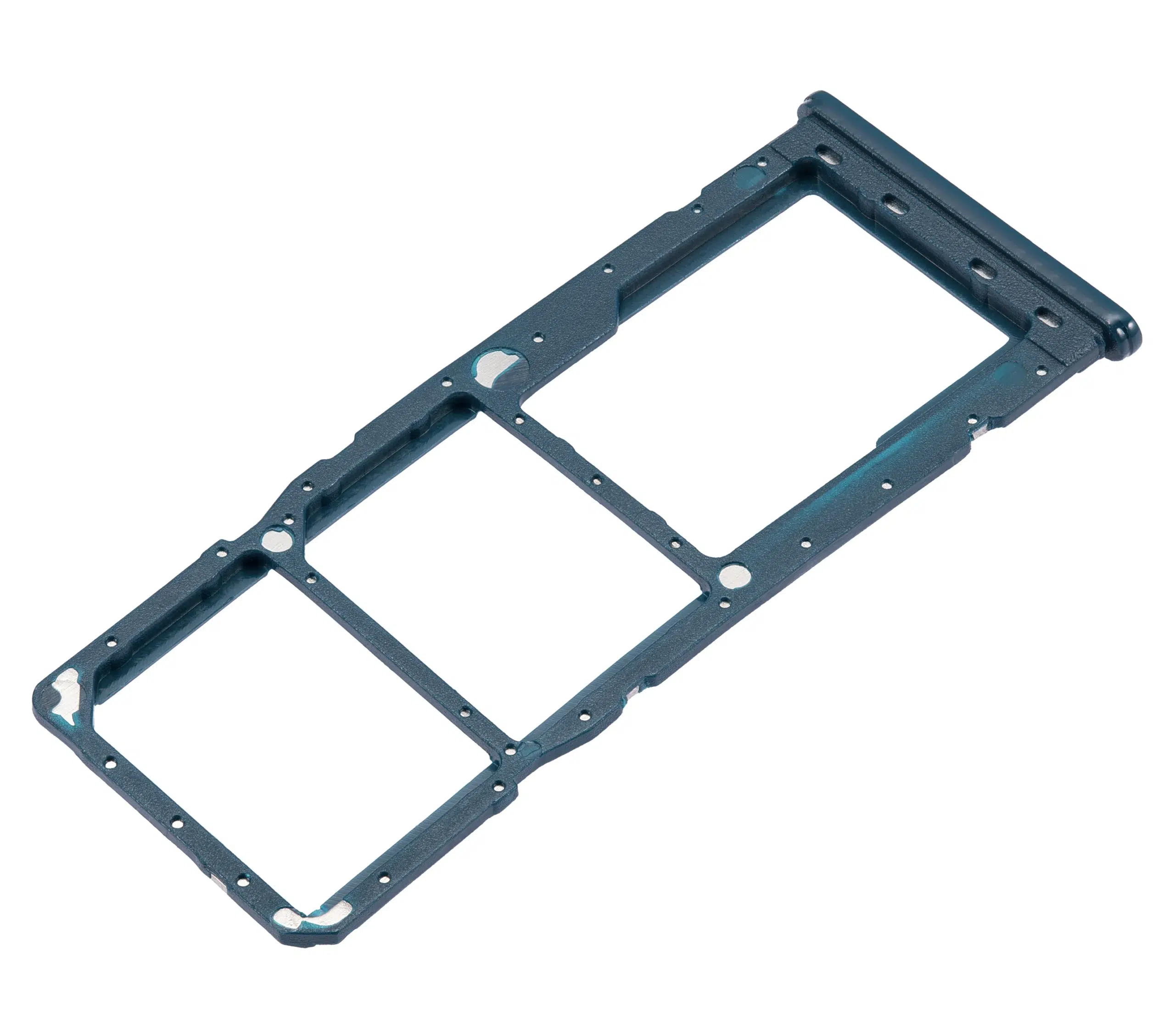 Samsung Galaxy M30 İle Uyumlu Çift Sim Kart Tepsisi (M305 / 2019) (Yeşil)