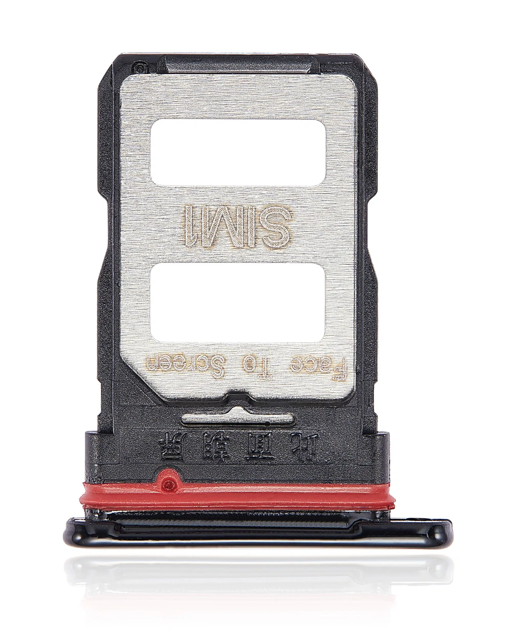 Xiaomi Poco F3 İle Uyumlu Çift Sim Kart Tepsisi (Siyah)