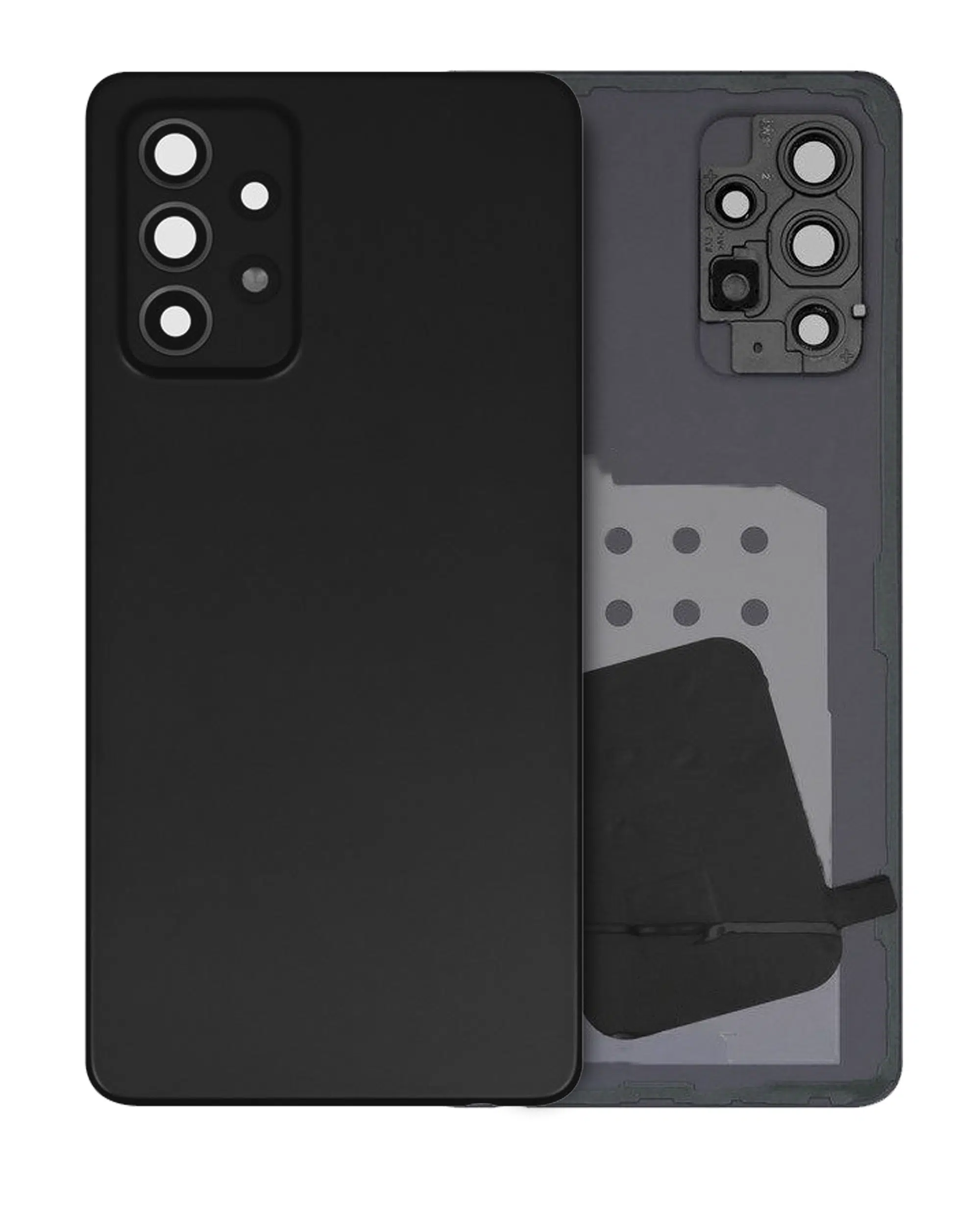 Arka Kapak Camı Kamera Lensli Samsung Galaxy A52s (A528 / 2021) (Servis Paketi) (A... 