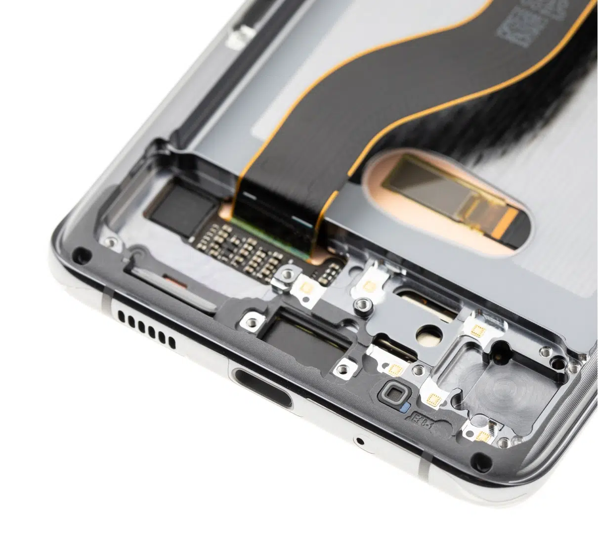 Samsung Galaxy S20 Plus 5G İle Uyumlu Çerçeveli Ekran Dokunmatik (Oled) (Kozmik Gri)
