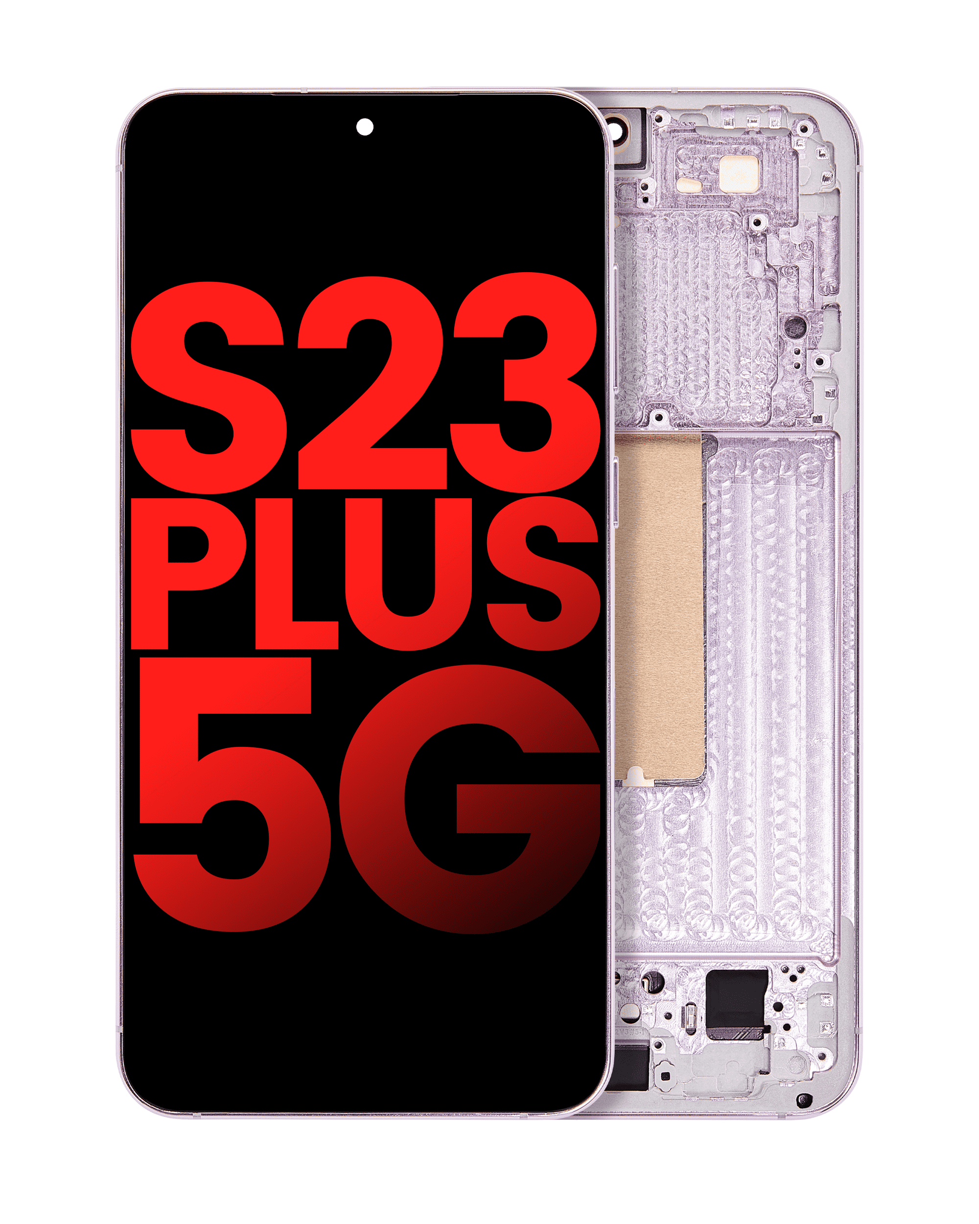 Samsung Galaxy S23 Plus (ABD ve Uluslararası) İle Uyumlu Çerçeveli OLED Montajı (Satış Sonrası Pl... 