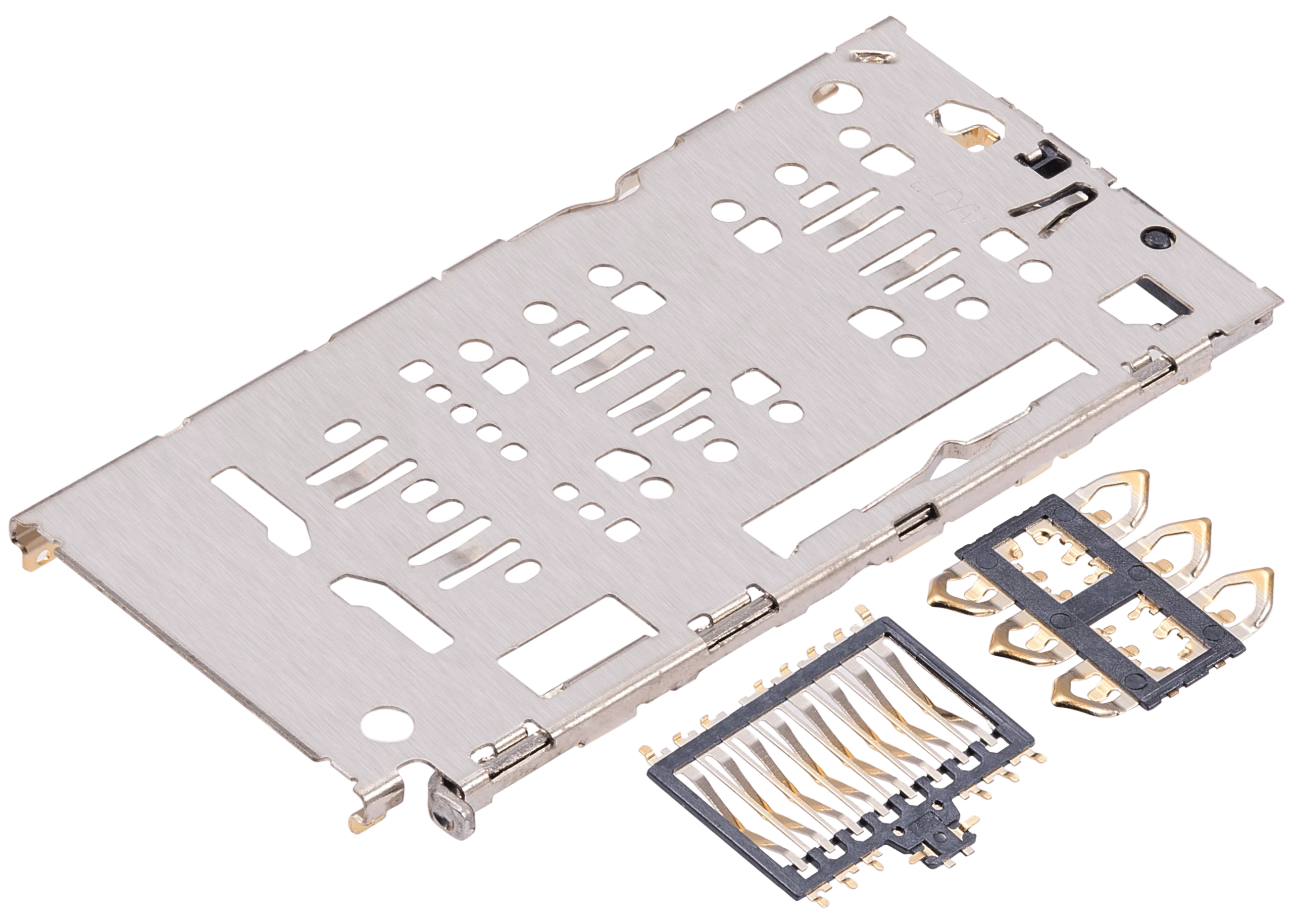 Samsung Galaxy A14 5G (A146U / 2023) Uyumlu Sim Kart Okuyucu (4 Parça Set) 