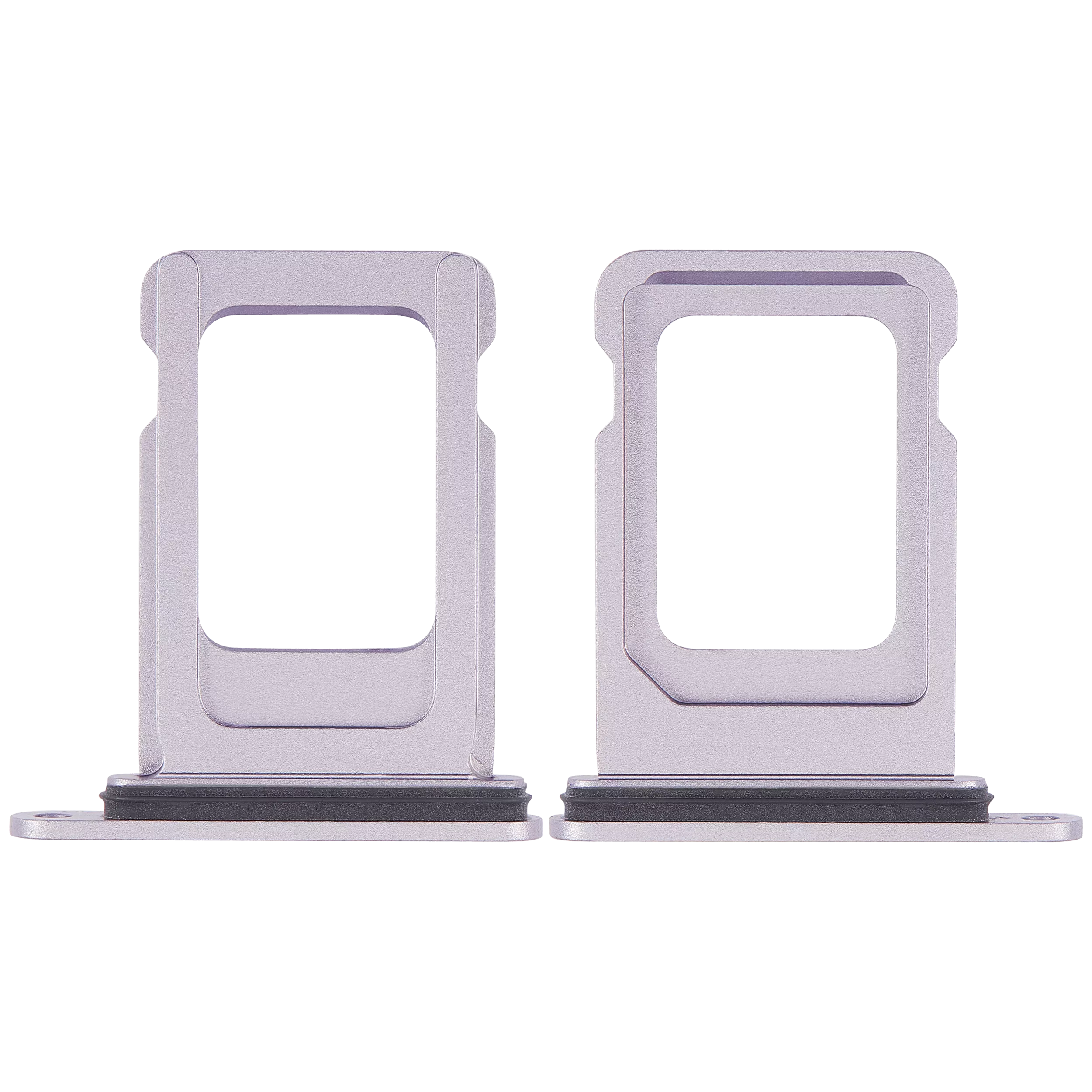 İphone 14 Plus ile Uyumlu Çift Sim Kart Tepsisi (Mor)