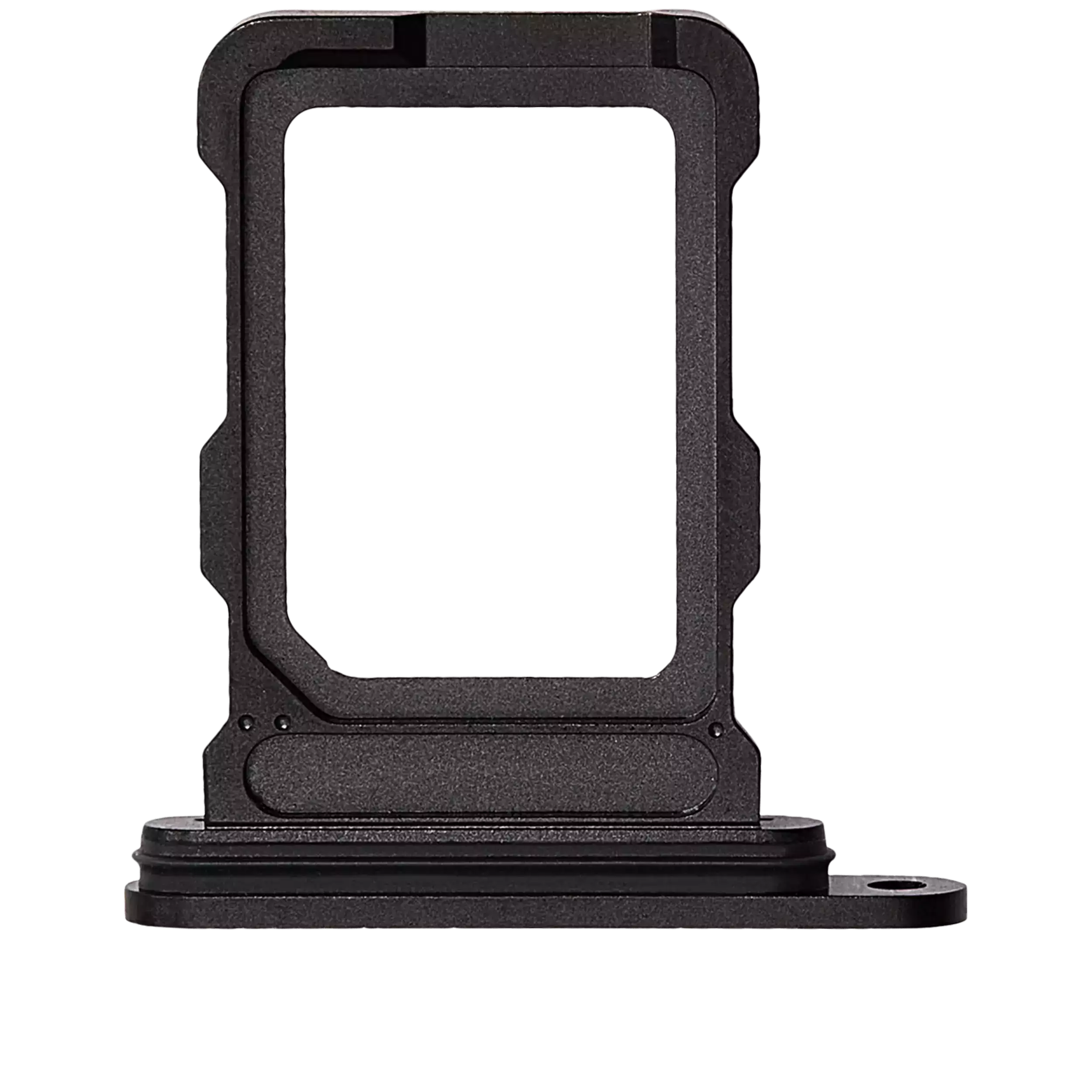 İphone 16 Pro Max ile Uyumlu Çift Sim Kart Tepsisi (Siyah Titanyum)