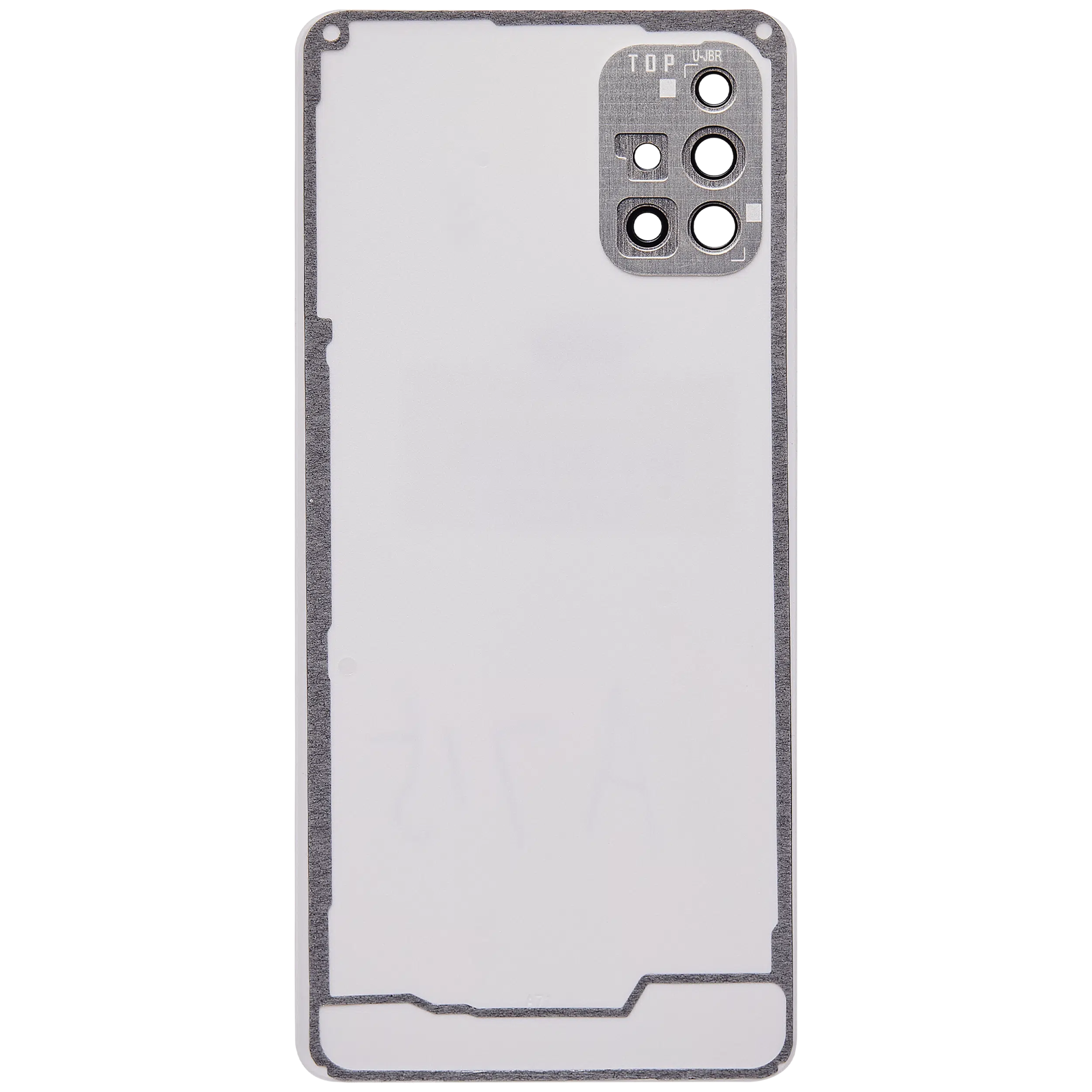 Arka kapak Camı Kamera Lensli Samsung Galaxy A71 4G (A715 / 2020) (Satış Sonrası Pl... 