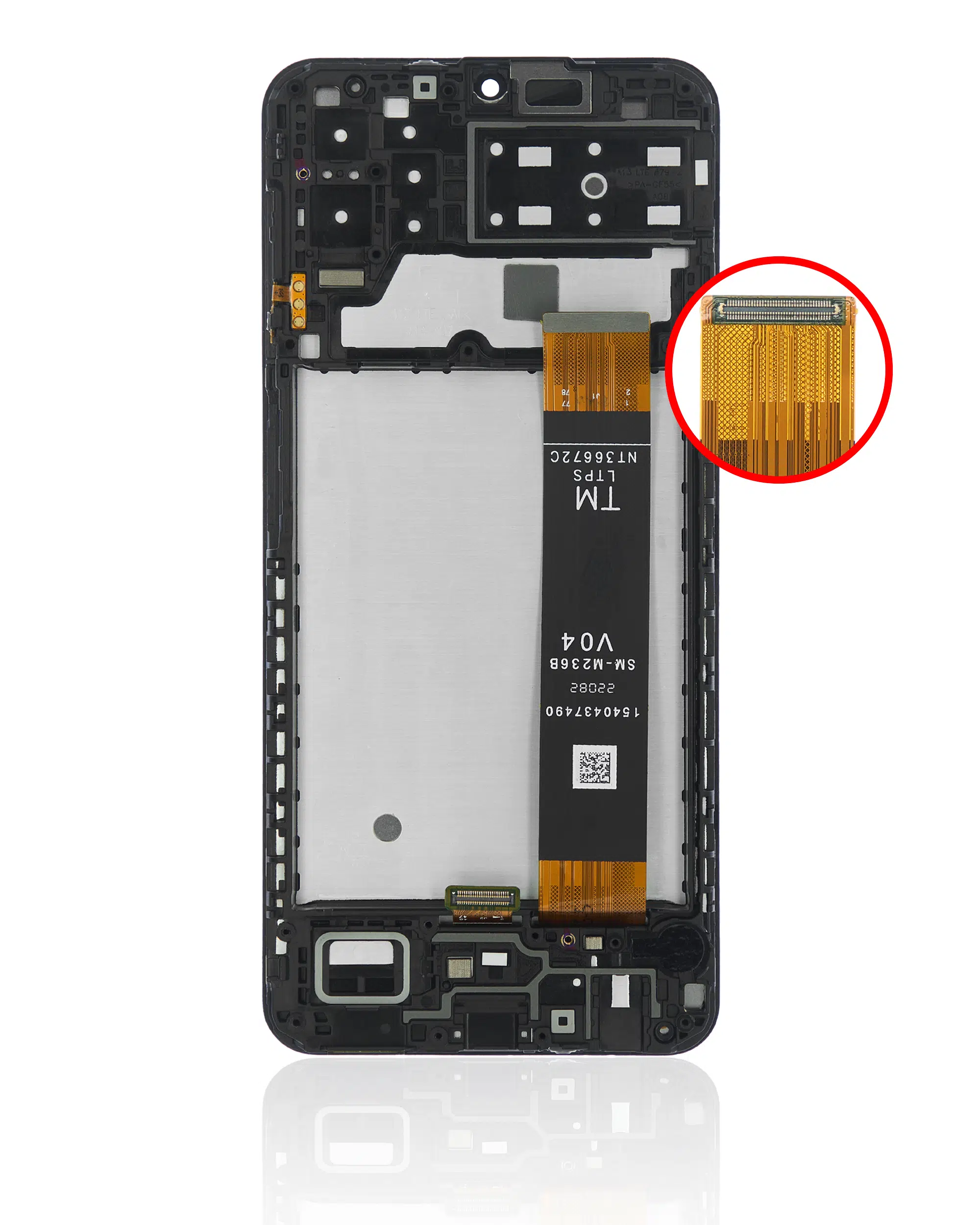 Samsung Galaxy A13s 4G İle Uyumlu Ekran Dokunmatik Çerçeveli (A Kalite) (A13s (A137 / 2022)