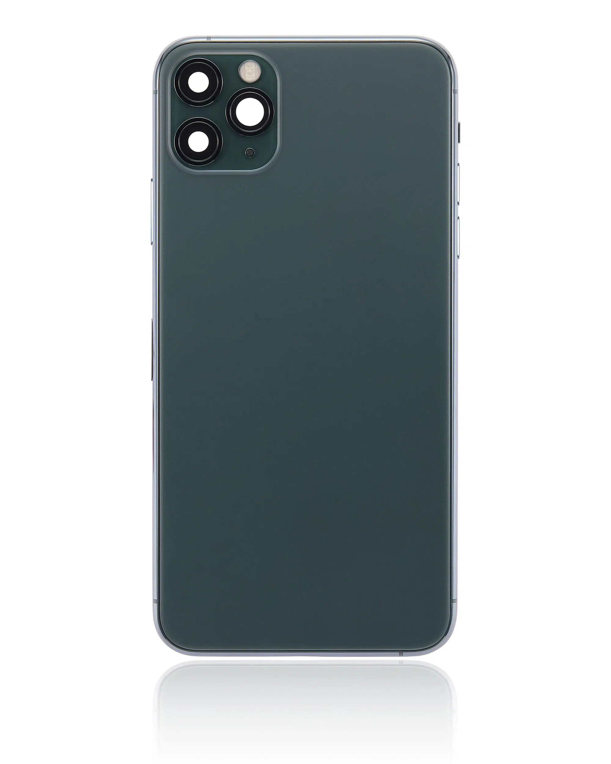 İphone 11 Pro Max İle Uyumlu Kasa Kapak Set Yeşil İçi DOLU (Logolu) %100 Orijinal Ürün Kasa