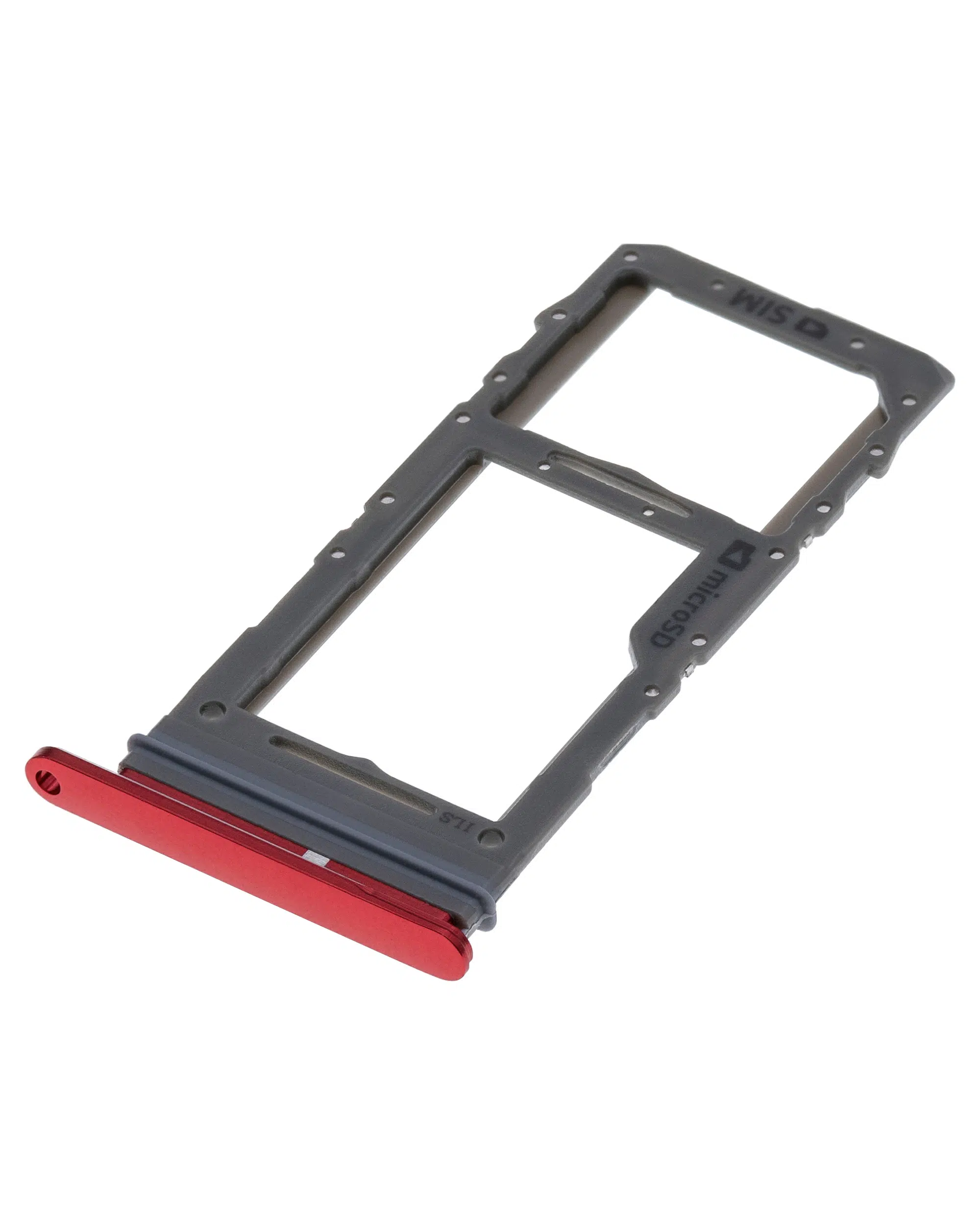 Samsung Galaxy S20 ile Uyumlu Tek Sim Kart Tepsisi (Kırmızı)