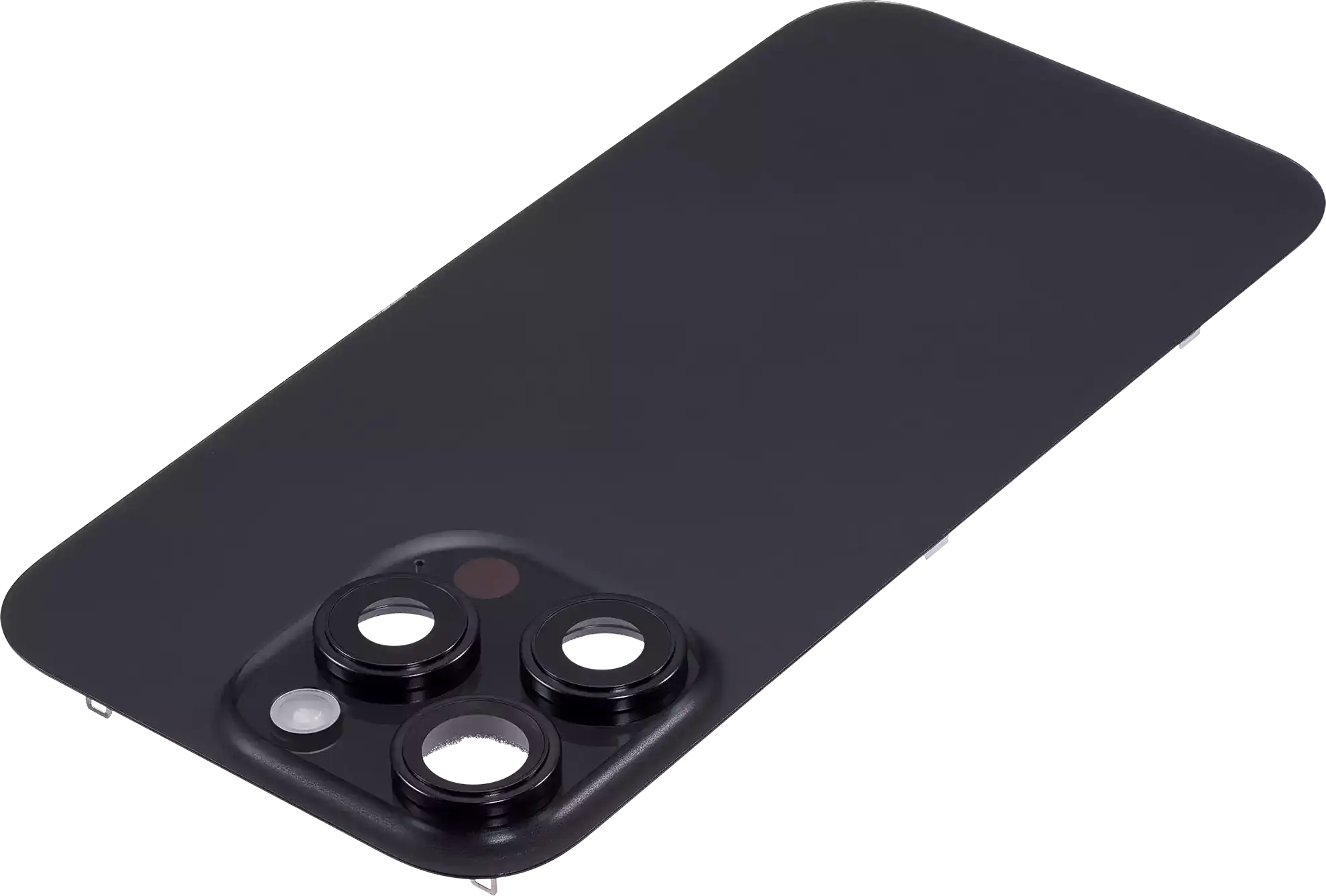 İphone 16 Pro İle Uyumlu Arka Cam Kapak Çelik Plakalı Kablosuz NFC Şarjlı MagSafe Mıknatıslı