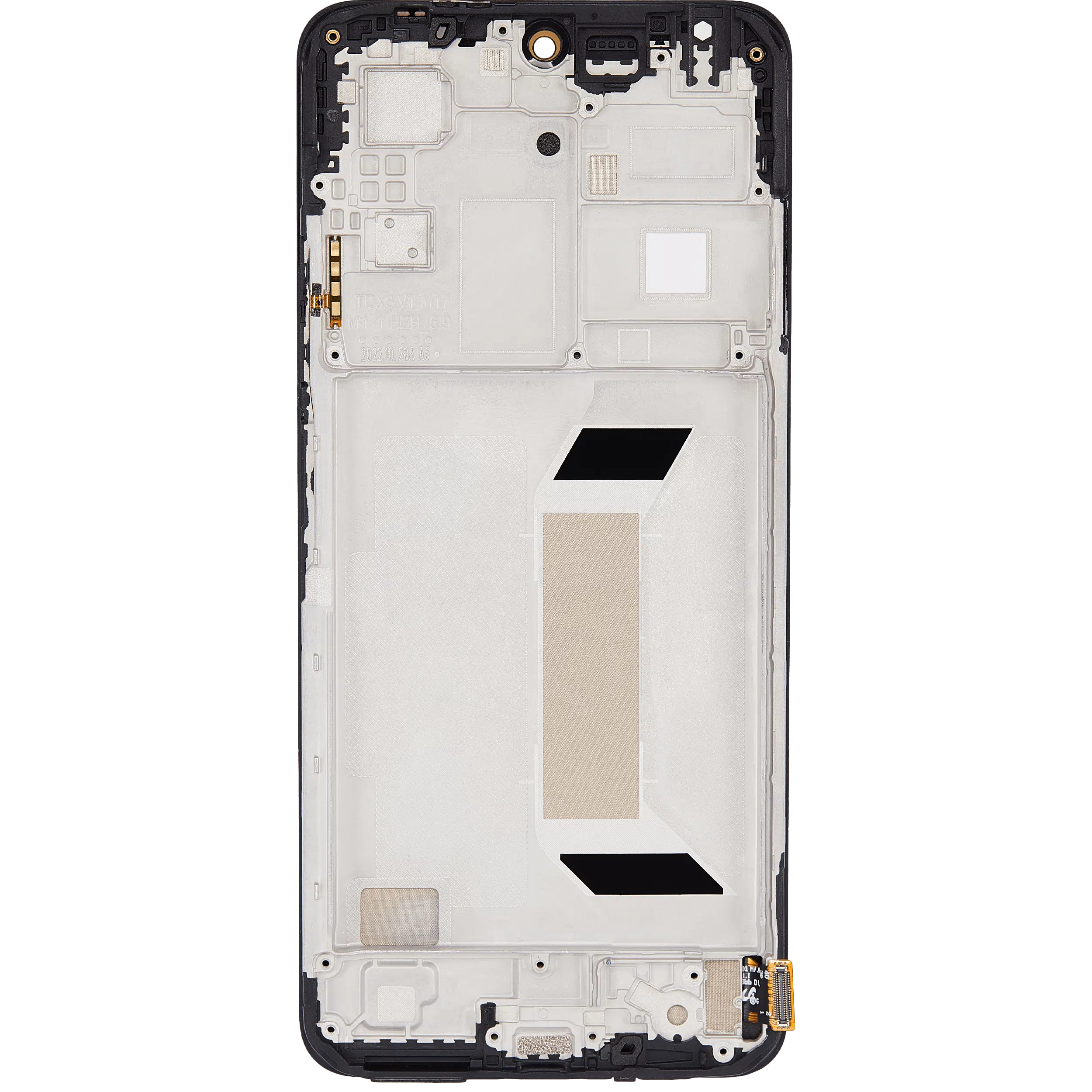Xiaomi Redmi Note 12 5G / Poco X5 (Aftermarket Plus) (Tüm Modeller) İle Uyumlu Çerçeveli OLED Ekranı1386
