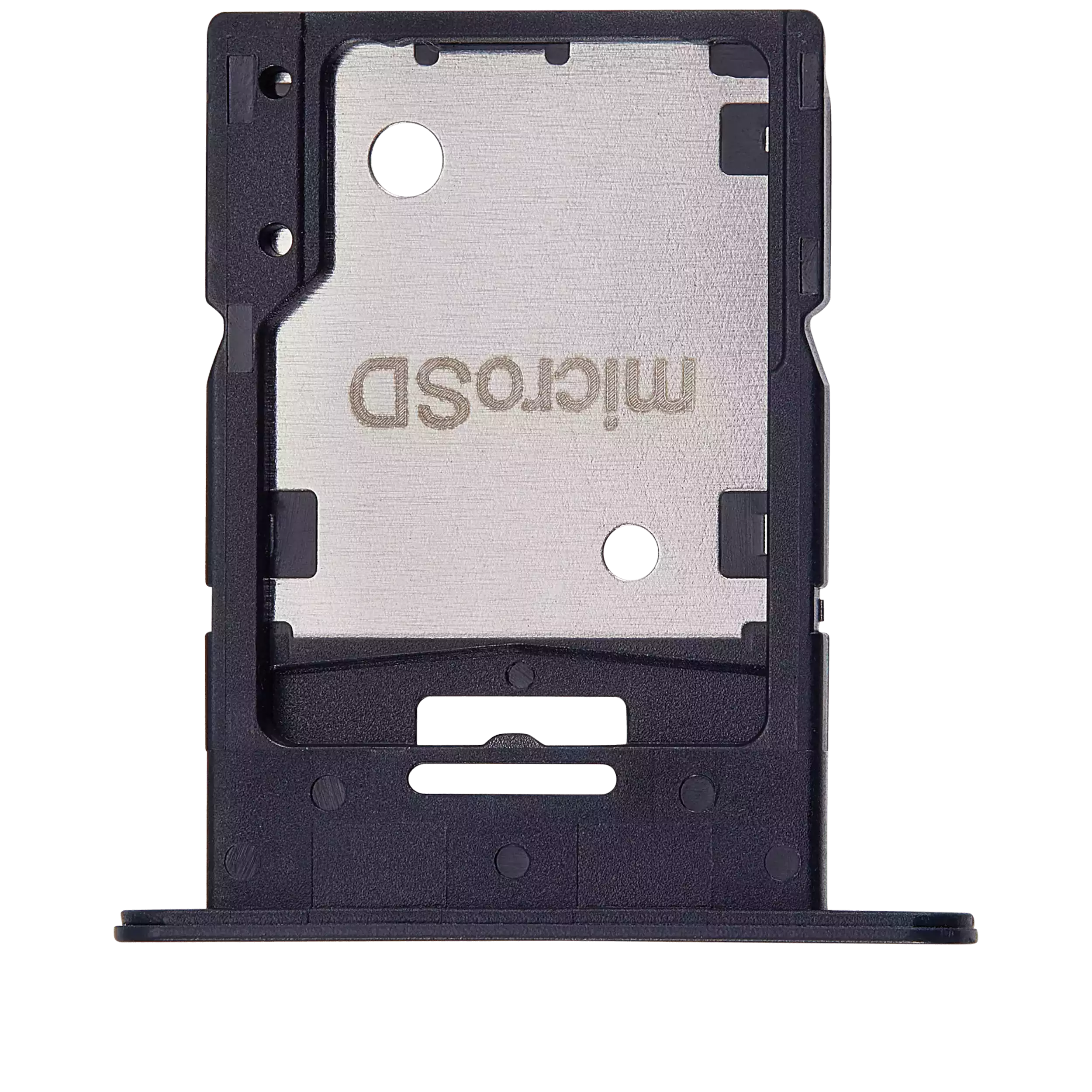 Samsung Galaxy A15 (A155 / 2023) (Cesur Siyah) ile Uyumlu Tek Sim Kart Tepsisi 