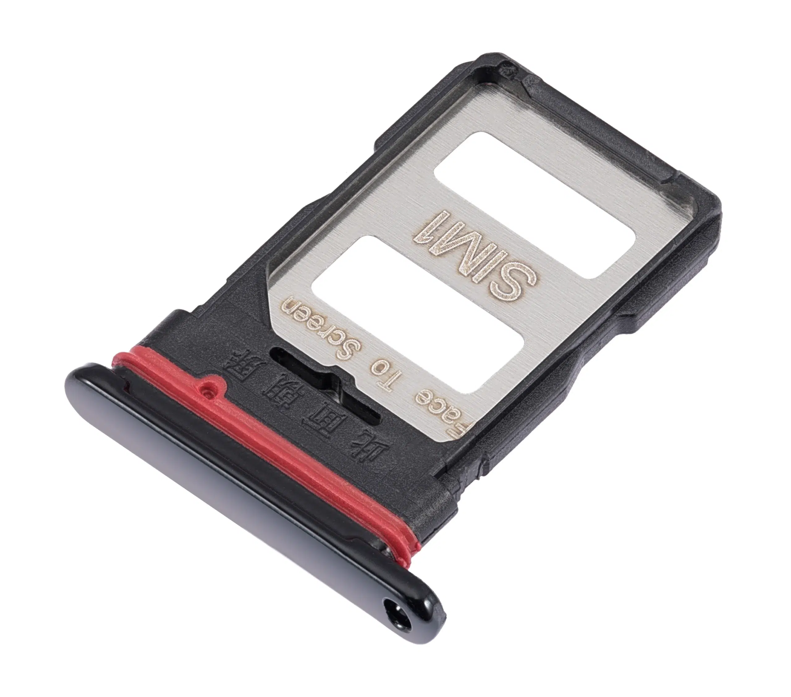 Xiaomi Poco F3 / K40 (Siyah) İle Uyumlu Çift Sim Kart Tepsisi