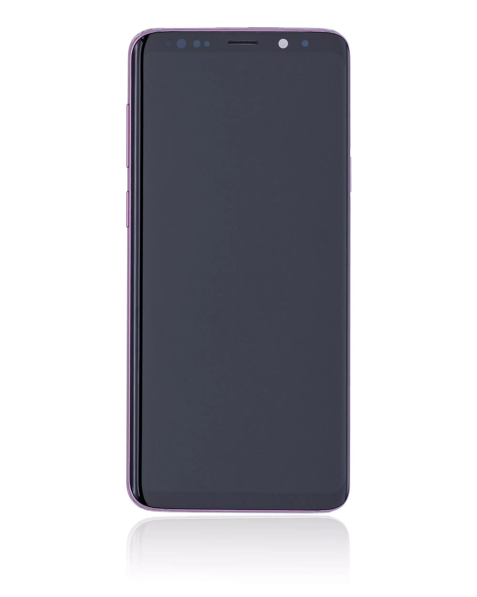 Samsung Galaxy S9 Plus İle Uyumlu Çerçeveli OLED Montajı (Servis Paketi) (Lila Mor) 