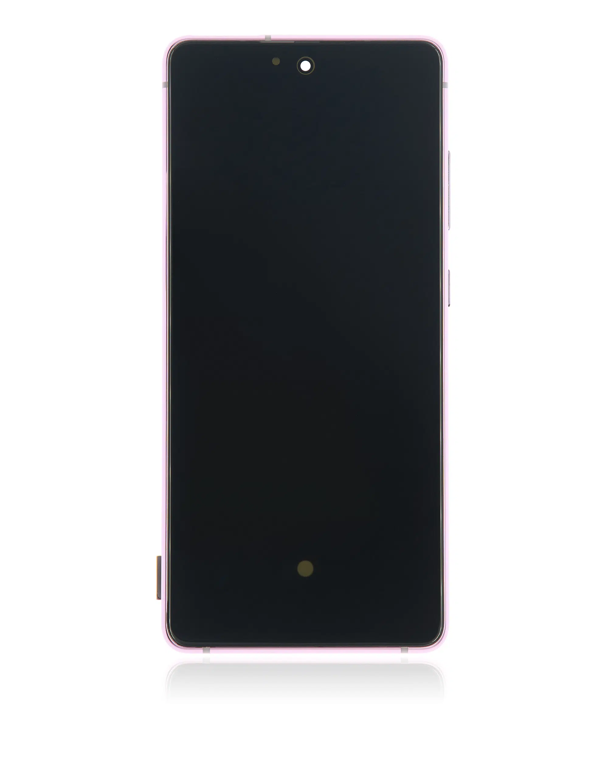 Samsung Galaxy S20 FE 4G / 5G (Aftermarket Plus) (Bulut Lavabo) İle Uyumlu Çerçeveli OLED Düzeneği... 