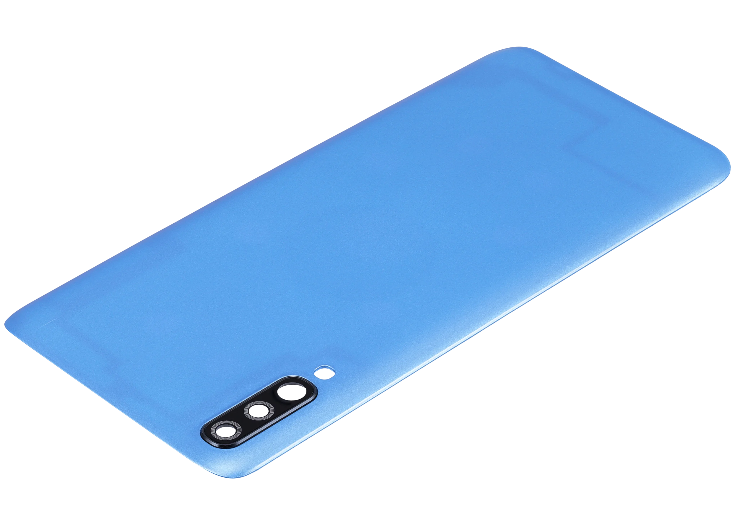 Arka kapak Camı Uyumlu Samsung Galaxy A70 (A705 / 2019) (Aftermarket Plus) (Mavi) 