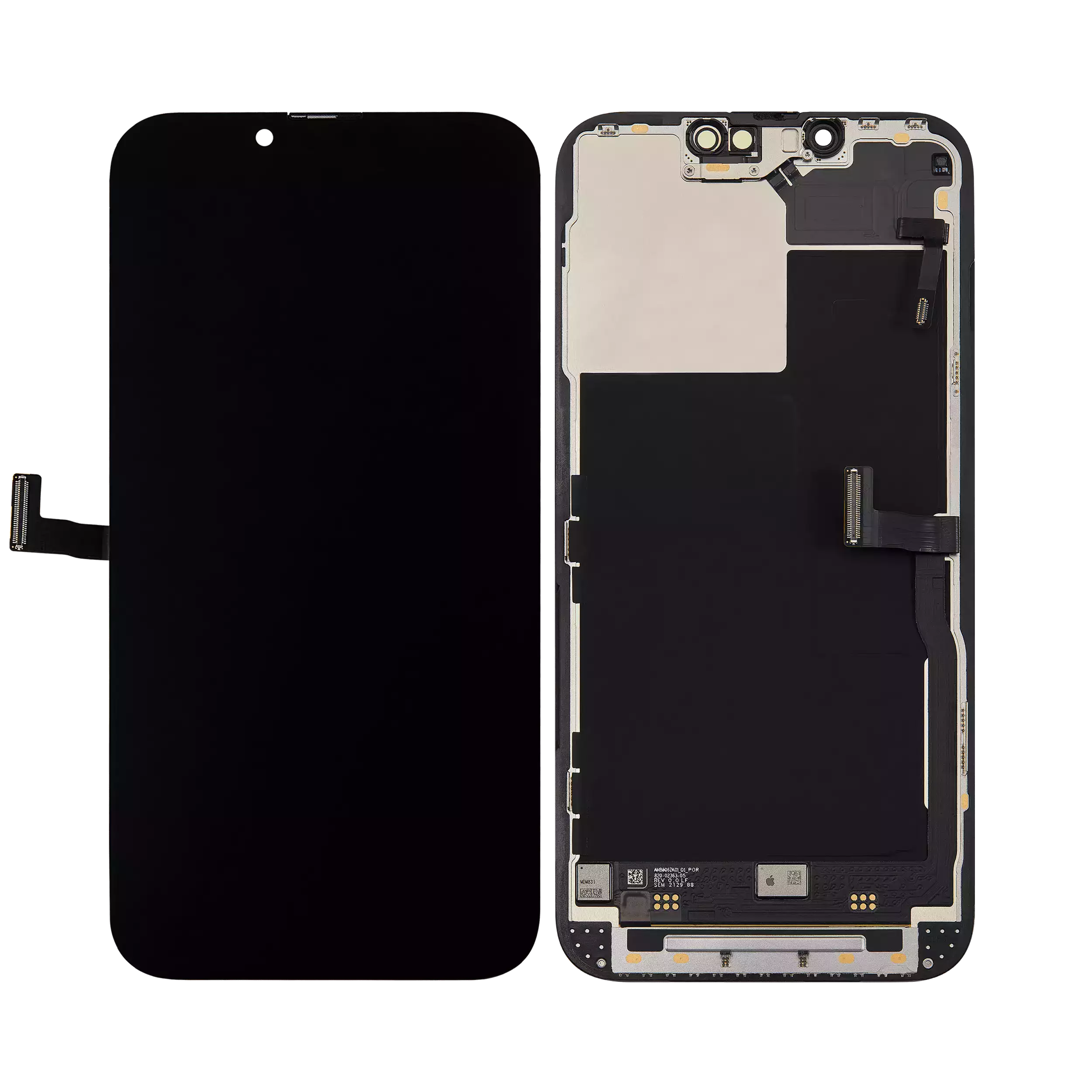 Yakınlık Sensörü Filmi'li OLED EkranıÖnceden Yüklenmiş, İphone 13 Pro ile Uyumlu (Servis Paketi)