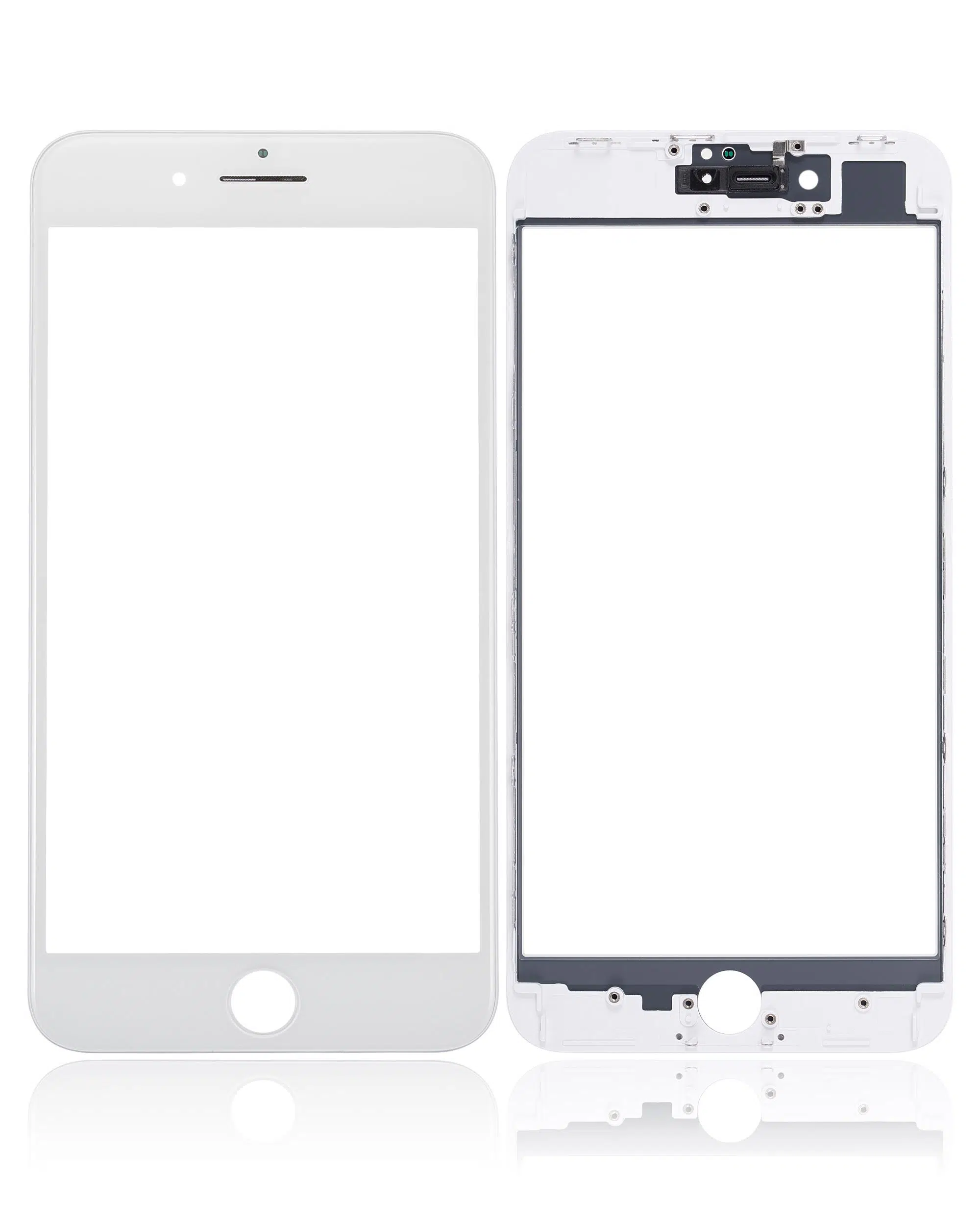 3'ü 1 Arada (Önceden Takılmış OCA + Çerçeveli Cam) İphone 8 Plus (OCA Master) (2'li Paket)