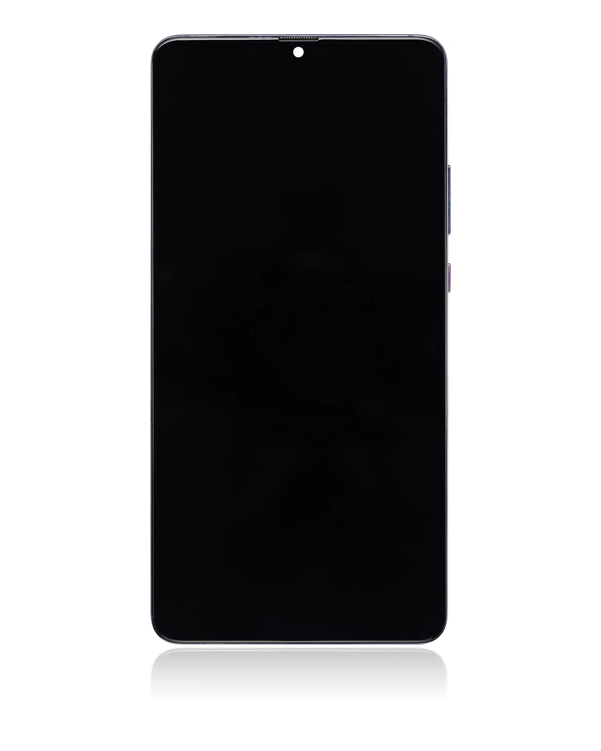 Huawei Mate 20 X 4G İle Uyumlu Çerçeveli Ekran Dokunmatik (Gece ​​Mavisi)