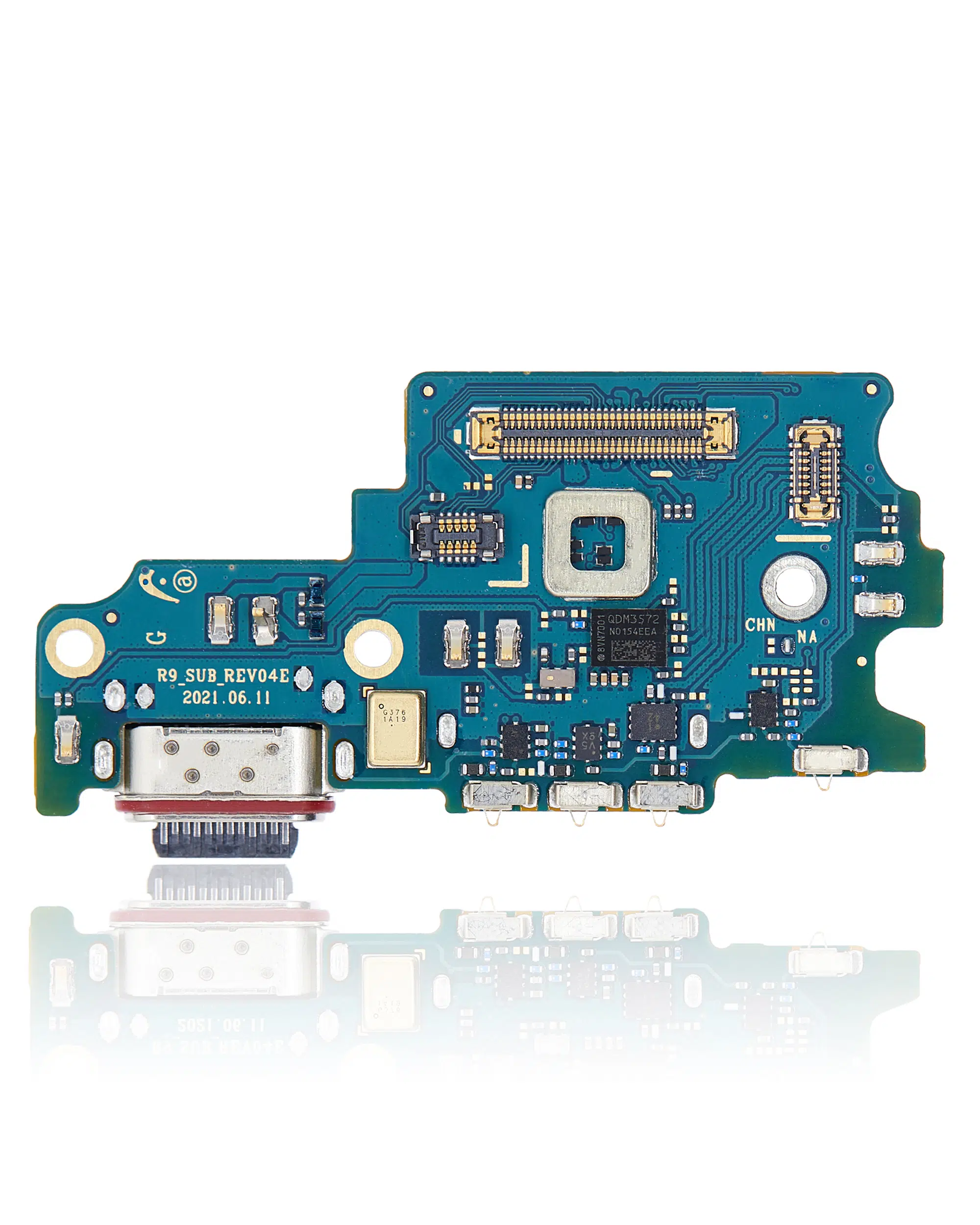 Samsung Galaxy S21 FE 5G (ABD Versiyonu) (Premier) ile Uyumlu Sim Kart Okuyuculu Şarj Portu Kartı (%100 Orijinal Ürün)
