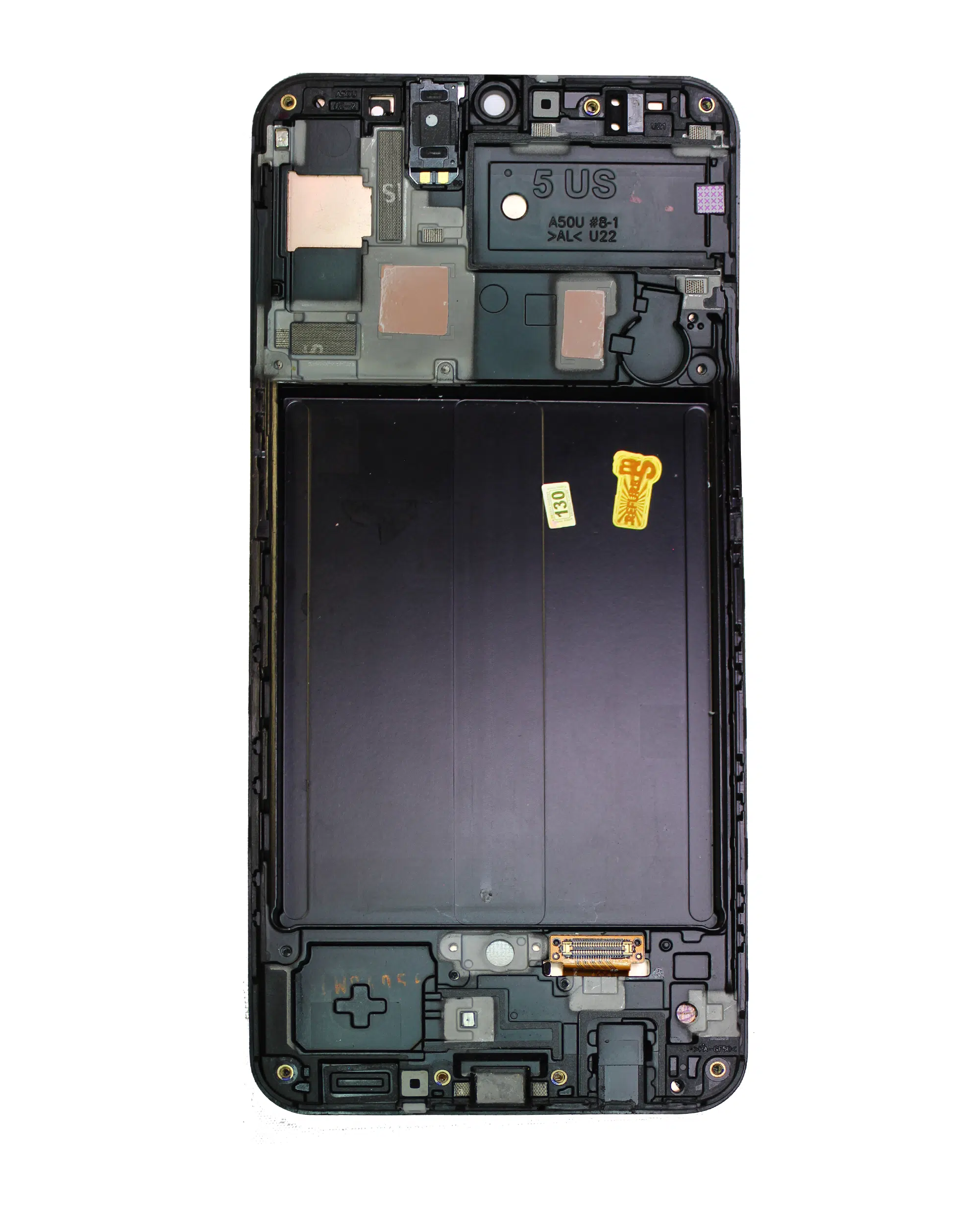 Samsung Galaxy A50 İle Uyumlu Çerçeveli Ekran Dokunmatik (%100 Orijinal Ürün) (A505U / 2019)