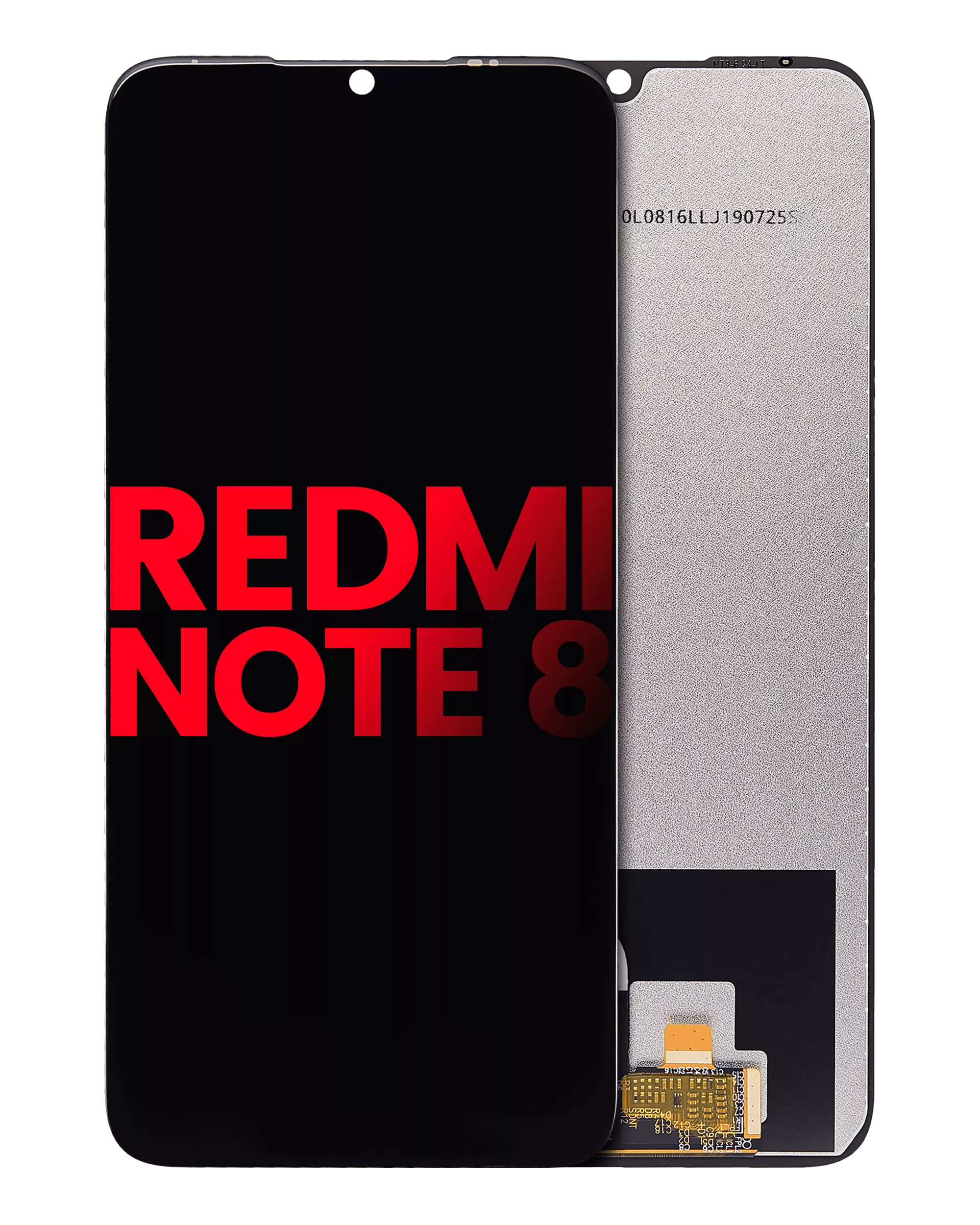 Xiaomi Redmi Note 8 İle Uyumlu Çerçevesiz Ekran Dokunmatik (%100 Orijinal Ürün)