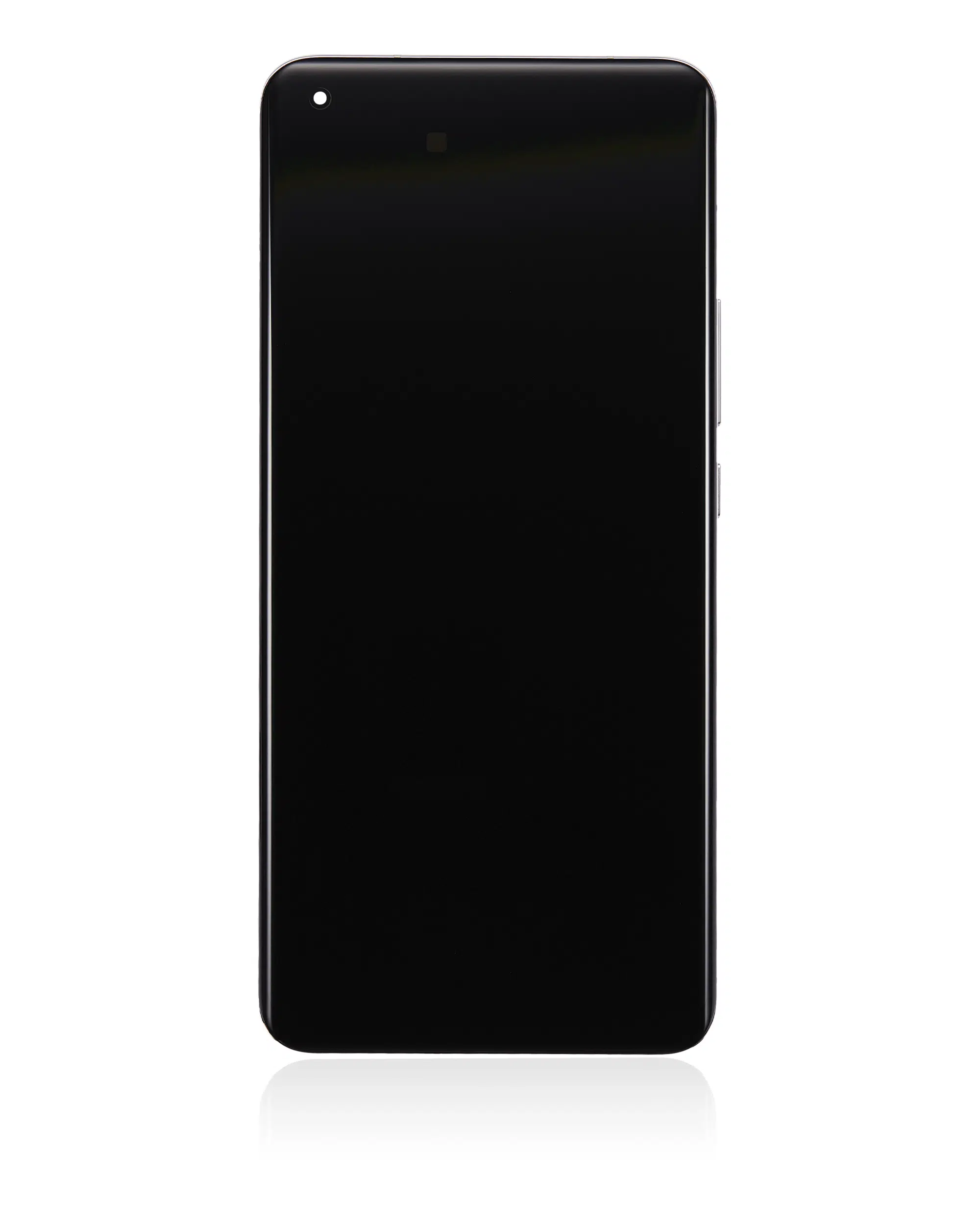 Xiaomi Mi 11 Ultra ile Uyumlu Çerçeveli Ekran Dokunmatik (%100 Orijinal Ürün) (Seramik Beyaz)