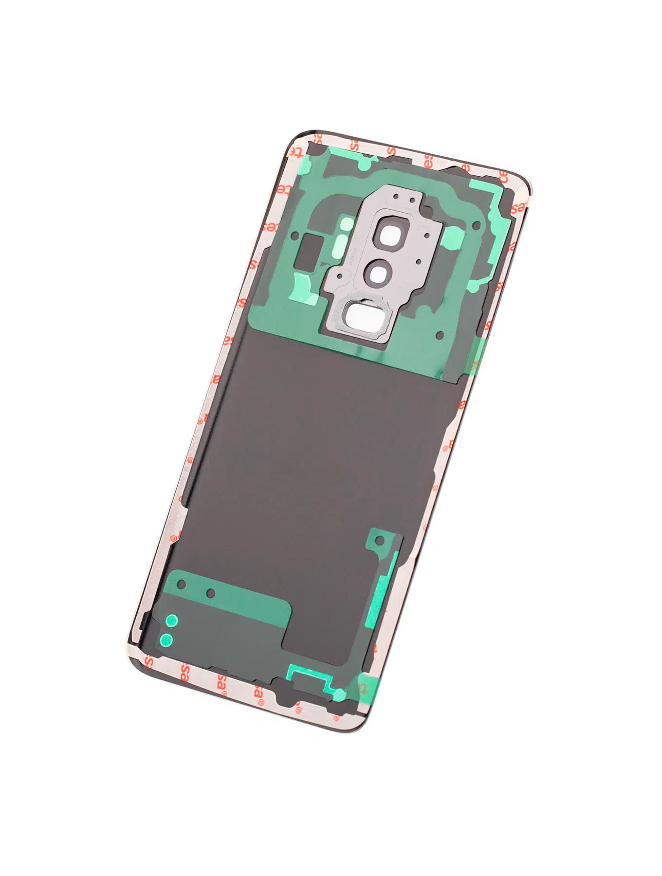 Samsung Galaxy S9 Plus İle Uyumlu Kamera Lensli Arka Kapak Camı (Logosuz) (Aftermarket Plus)... 