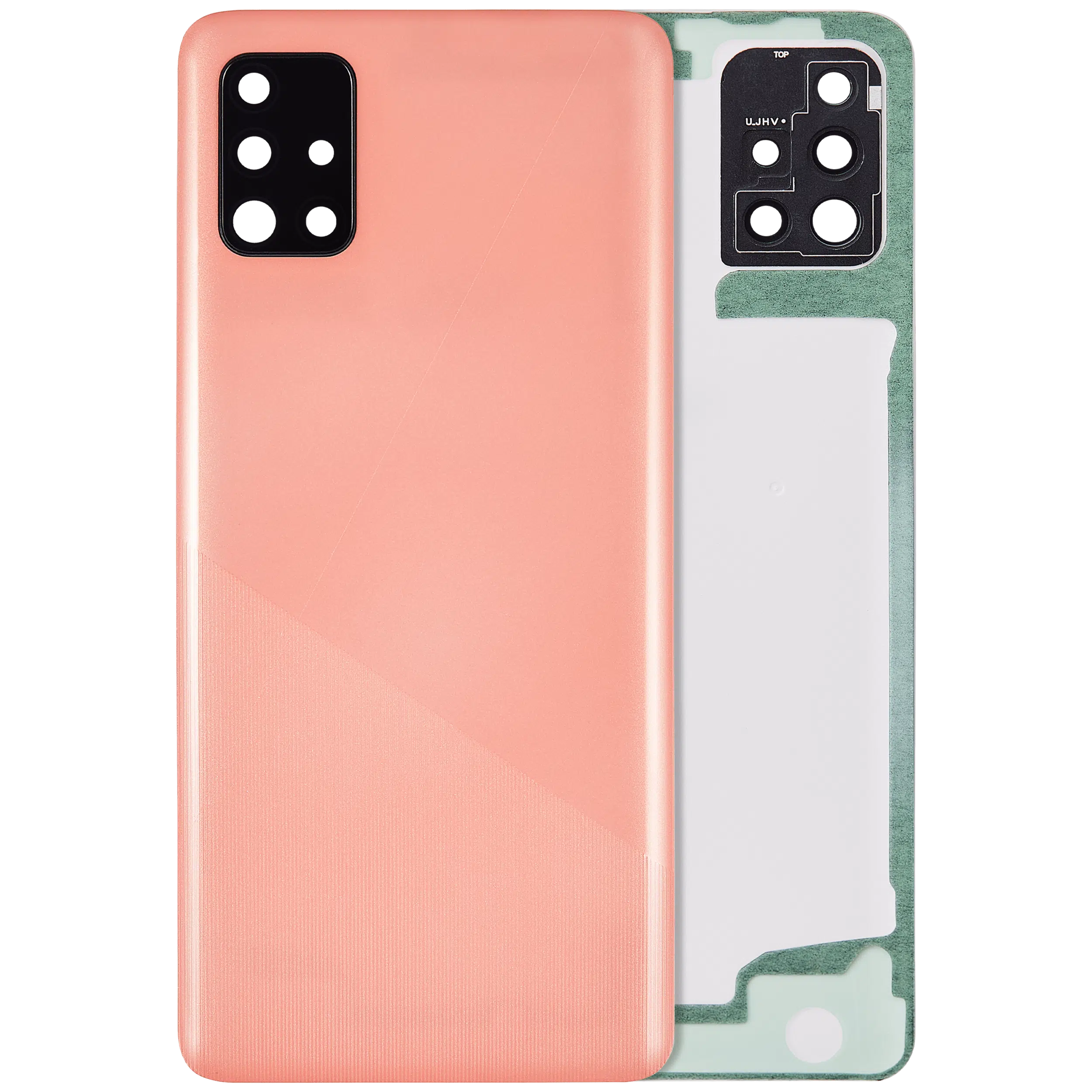 Arka kapak Camı Kamera Lensli Samsung Galaxy A51 4G (A515 / 2019) (Satış Sonrası Pl... 