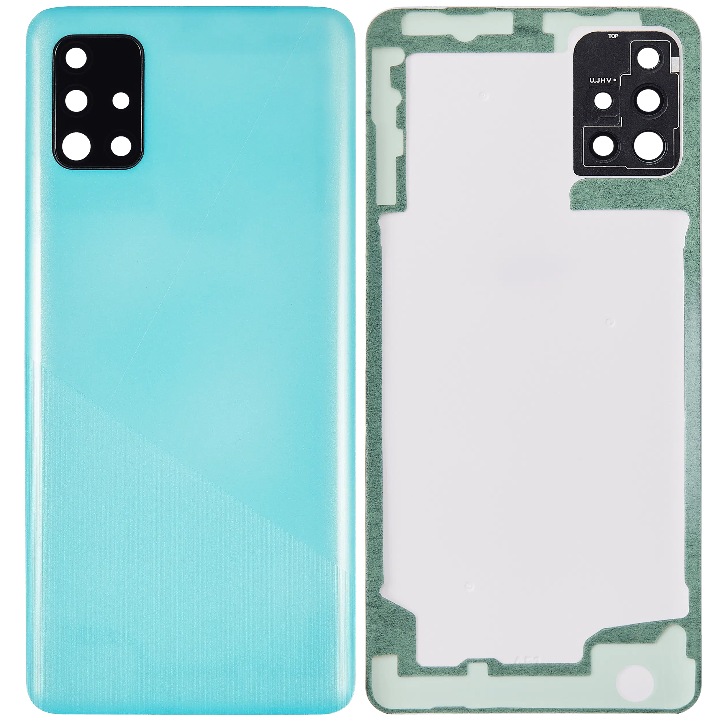 Arka kapak Camı Kamera Lensli Samsung Galaxy A51 4G (A515 / 2019) (Satış Sonrası Pl... 