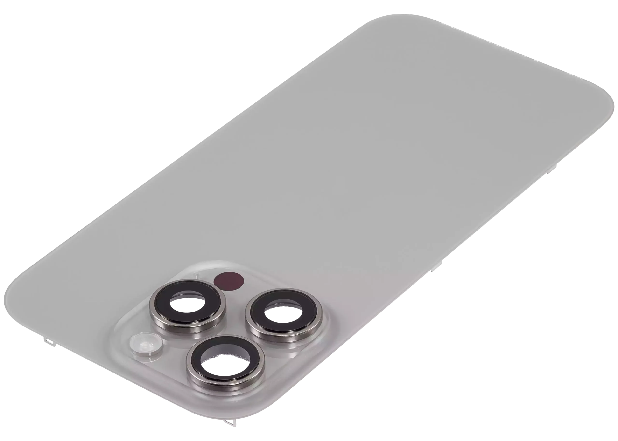 İphone 16 Pro İle Uyumlu Arka Cam Kapak Çelik Plakalı Kablosuz NFC Şarjlı MagSafe Mıknatıslı