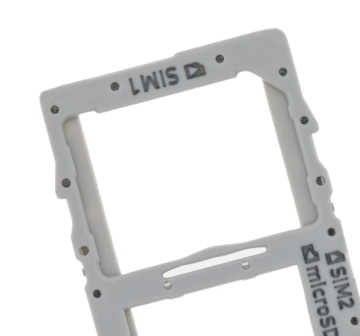 Samsung Galaxy S20 ile Uyumlu Çift Sim Kart Tepsisi (Kırmızı)