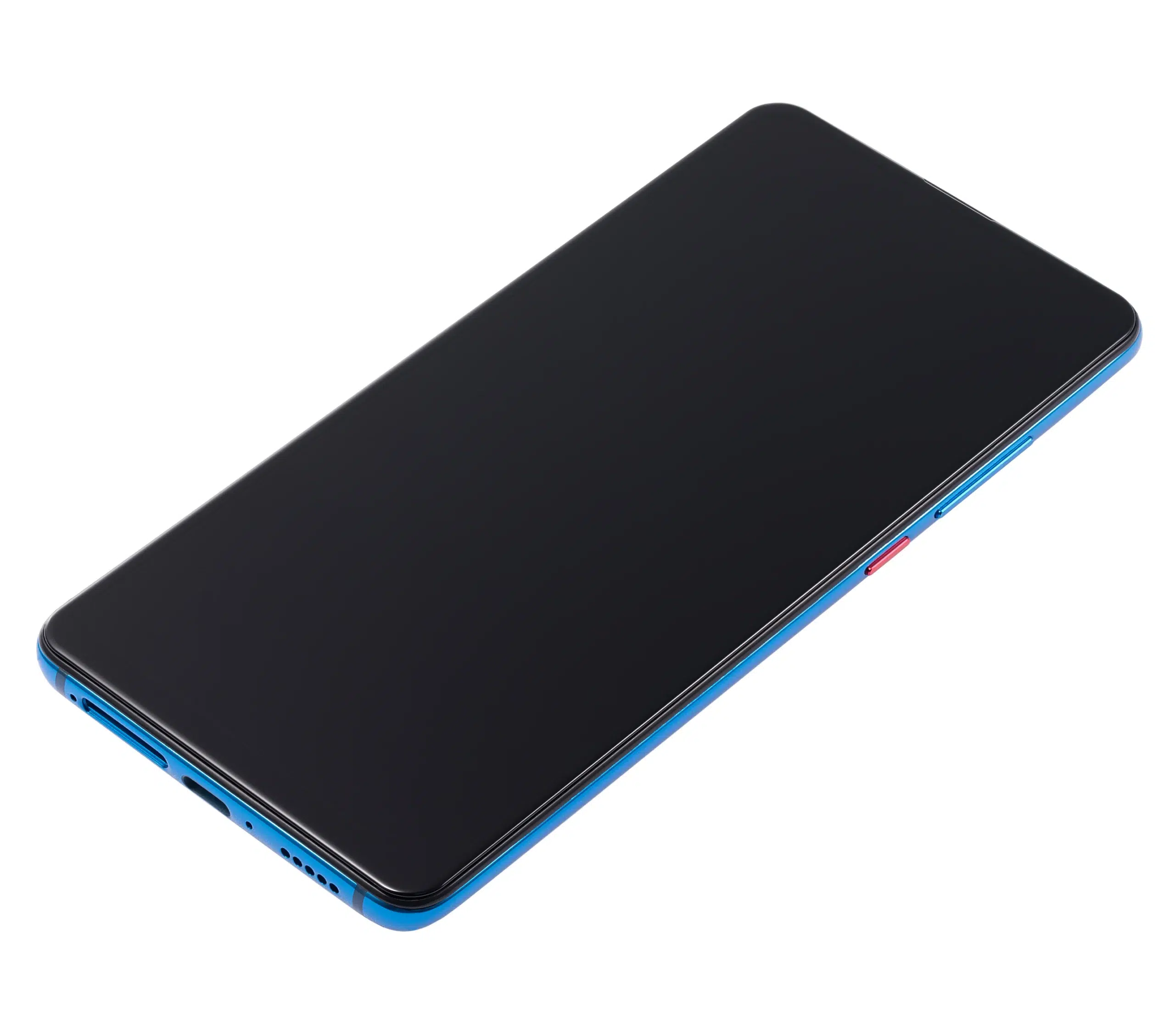 Xiaomi Redmi K20 Pro  İle Uyumlu Çerçeveli Ekran Dokunmatik (Mavi) (Oled)