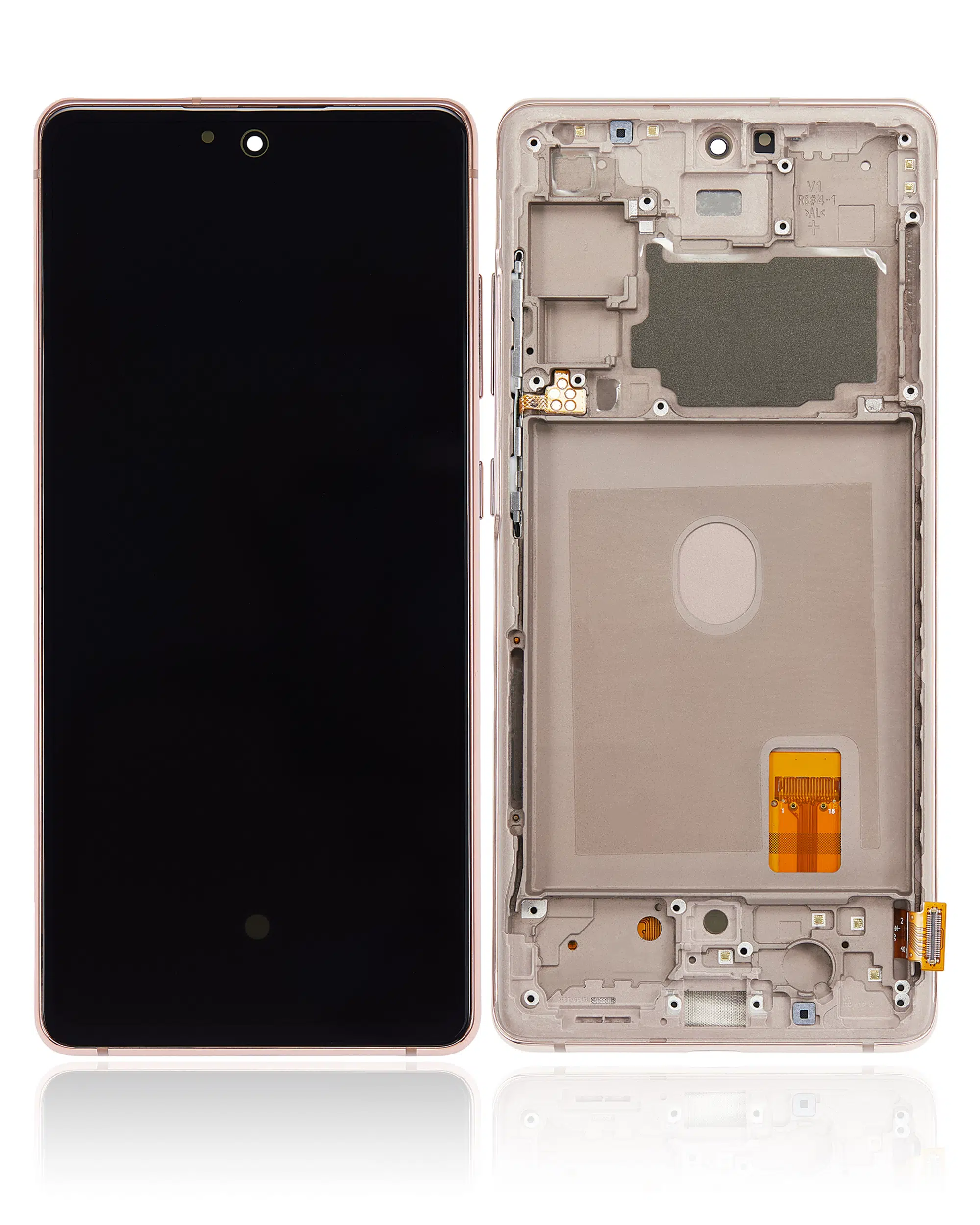 Samsung Galaxy S20 FE 4G / 5G (Aftermarket Plus) İle Uyumlu Çerçeveli OLED Montajı (Bulut Oranı) 