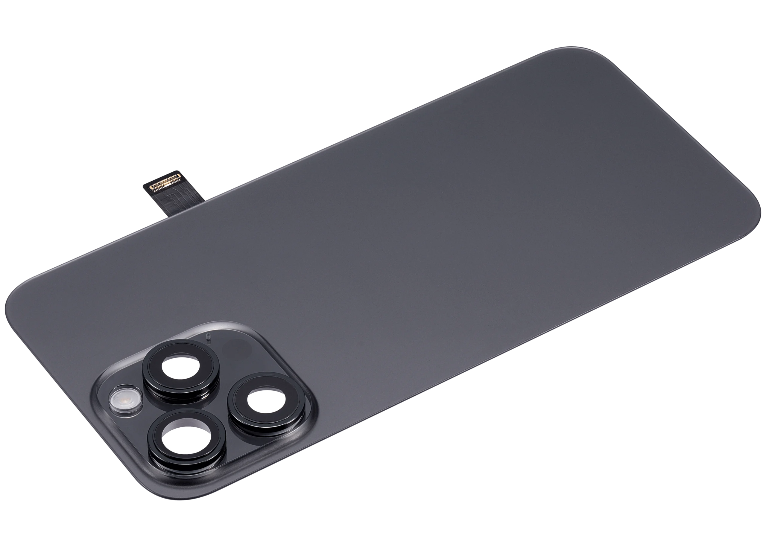 İphone 15 Pro Max İle Uyumlu Arka Cam Kapak Çelik Plakalı Kablosuz NFC Şarjlı MagSafe Mıknatıslı