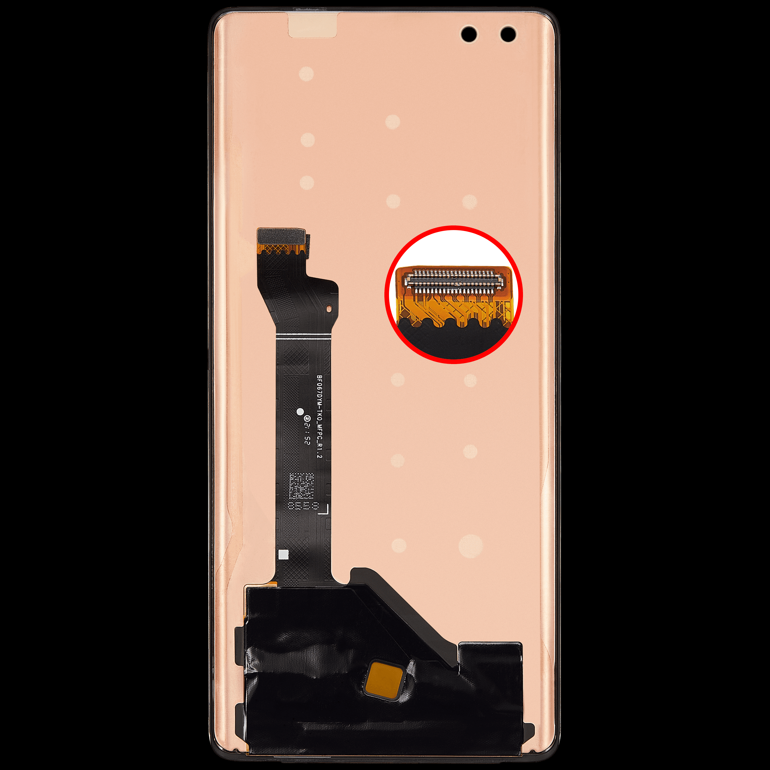 Huawei Nova 8 Pro 4G / Nova 8 Pro 5G / Honor V40 İle Uyumlu Ekran Dokunmatil