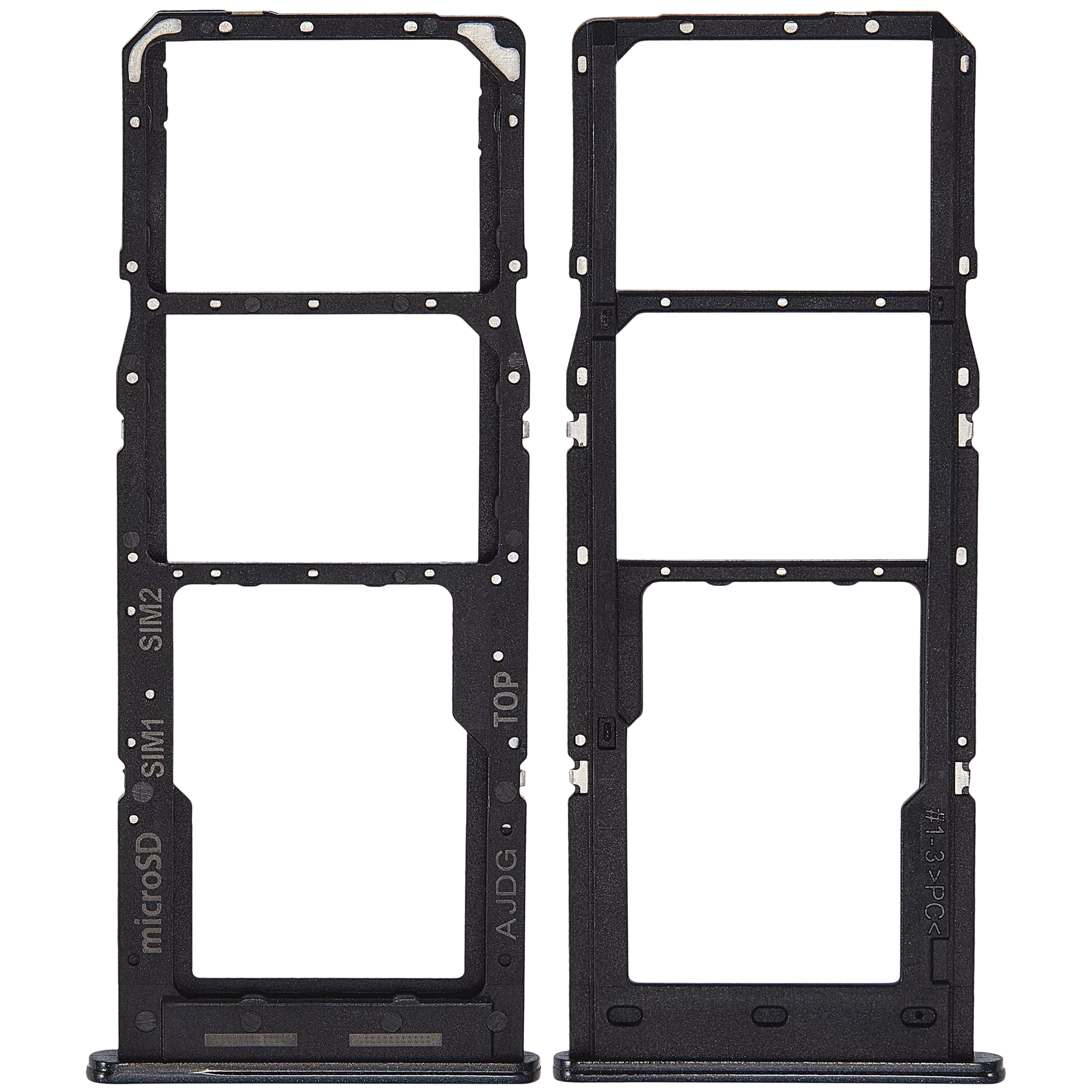 Samsung Galaxy A04S (A047 / 2022) (Siyah) İle Uyumlu Çift Sim Kart Tepsisi