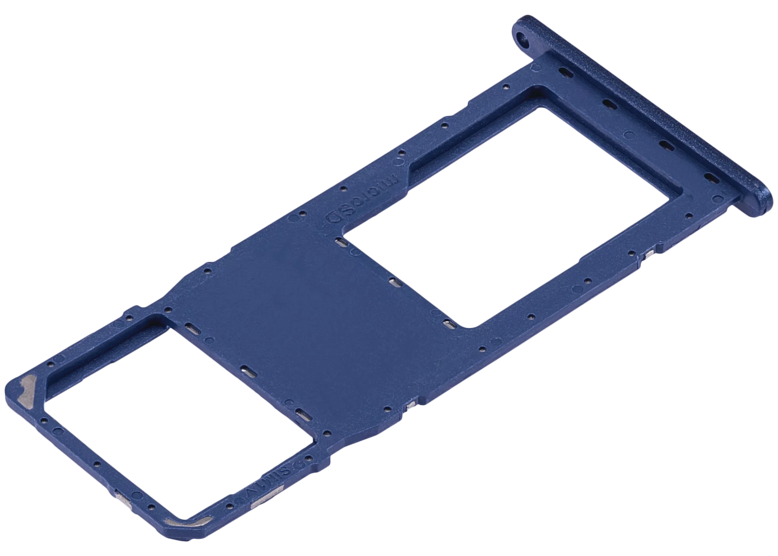 Samsung Galaxy A02S (A025 / 2020) / A03 (A035 / 2021) (Mavi) İle Uyumlu Tek Sim Kart Tepsisi 