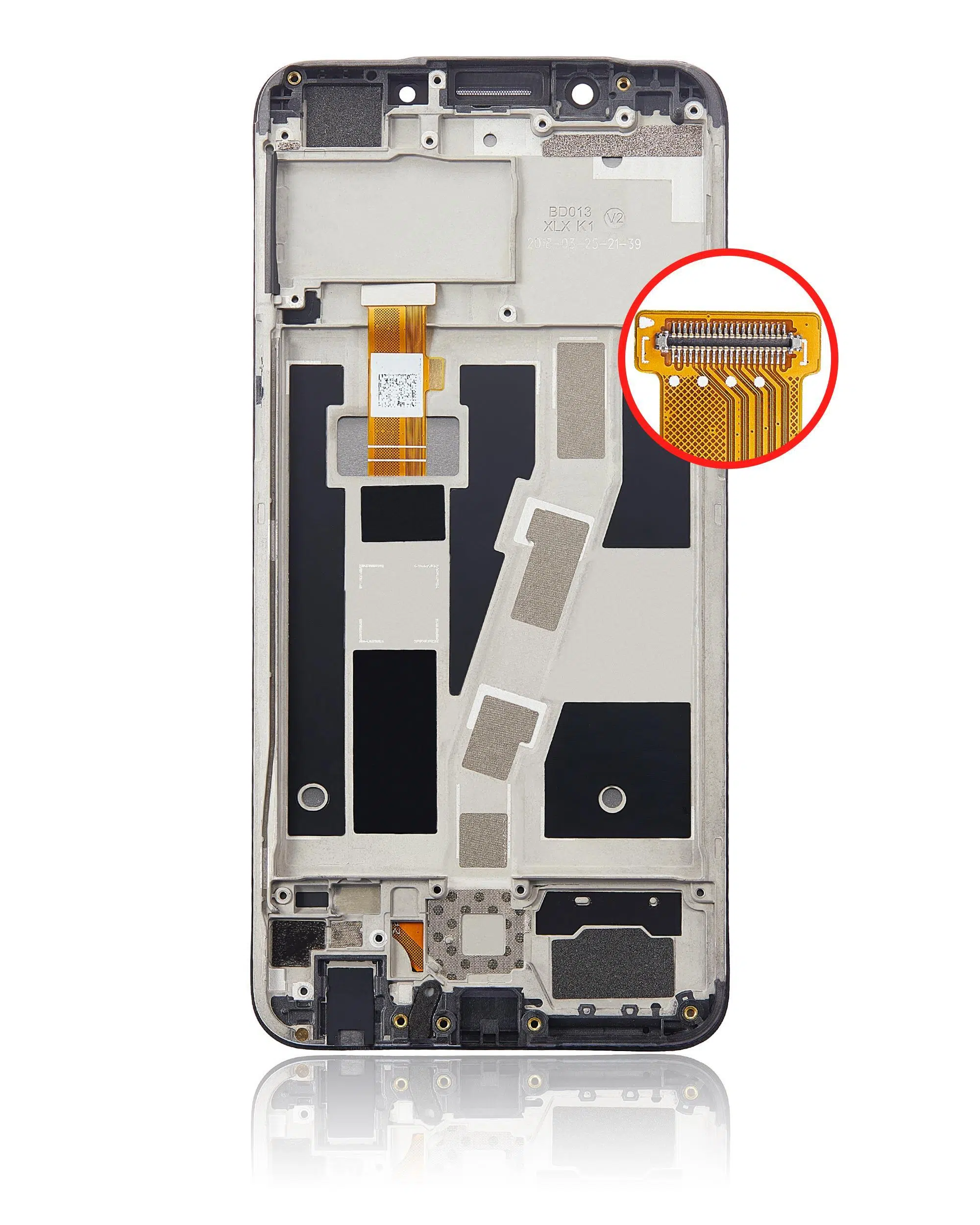 Oppo A83 2018 İle Uyumlu Çerçeveli Ekran Dokunmatik (%100 Orijinal Ürün)