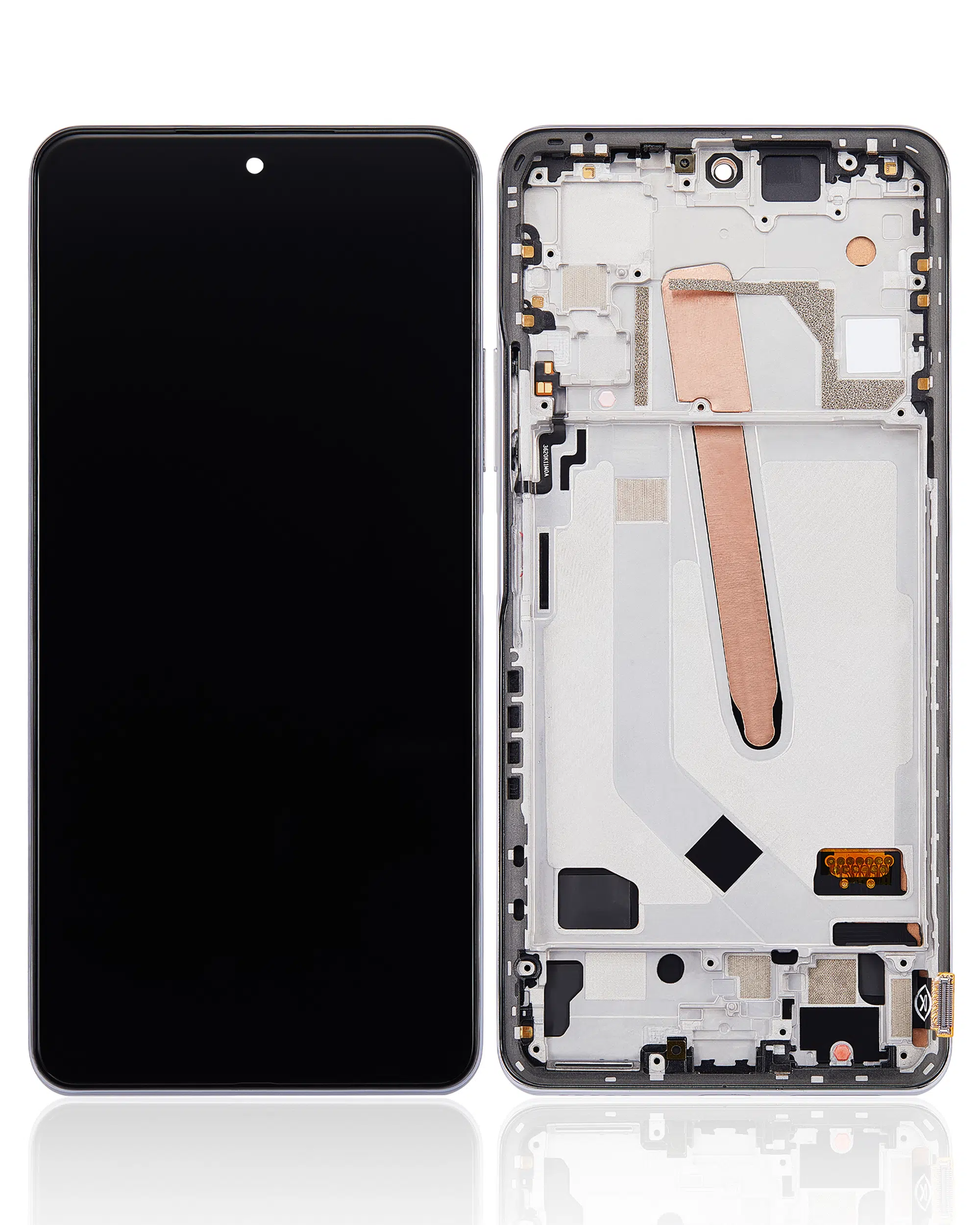 Xiaomi Redmi K40 İle Uyumlu Çerçeveli Ekran Dokunmatik Beyaz (%100 Orijinal Ürün)