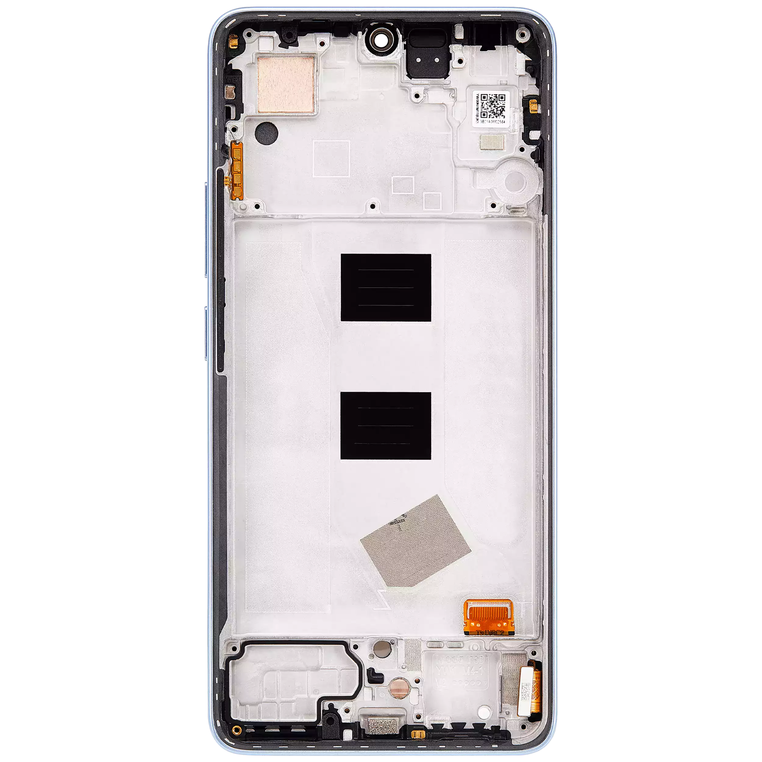 Xiaomi Redmi Note 13 4G İle Uyumlu Çerçeveli Ekran Dokunmatik (%100 Orijinal Ürün) (Buz Mavisi)