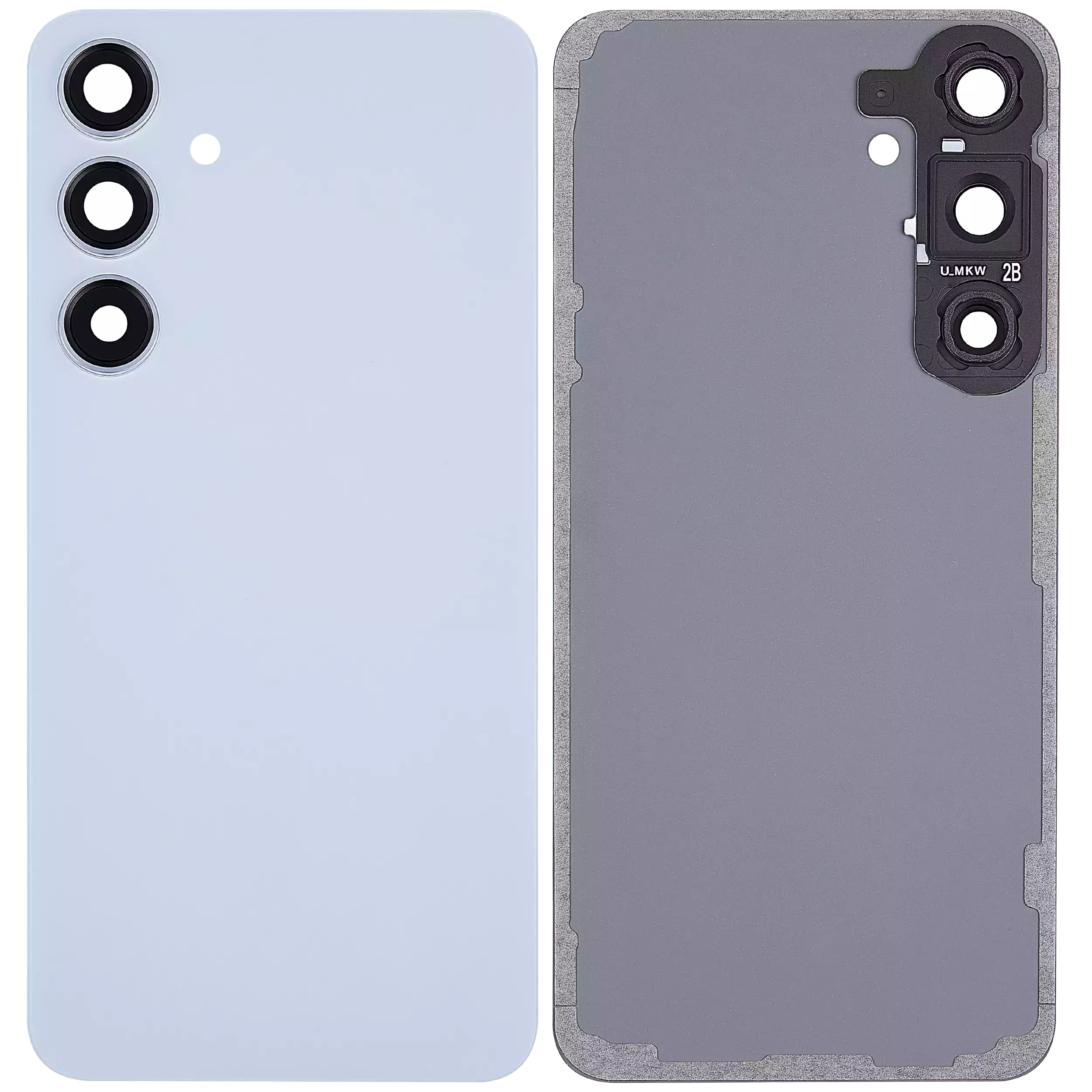 Samsung Galaxy S24 Plus 5G İle Uyumlu Kamera Lensli Arka Kapak Camı (Logosuz) (Satış Sonrası Ürün) 