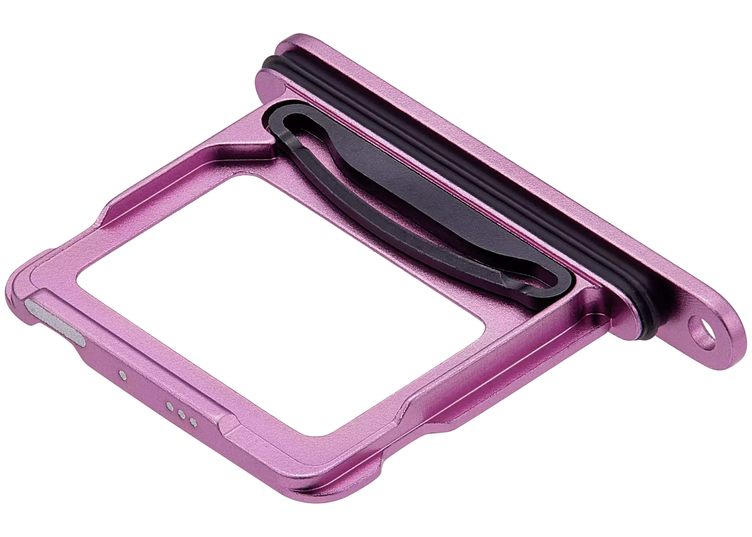 İphone 16 Plus ile Uyumlu Çift Sim Kart Tepsisi (Pembe)