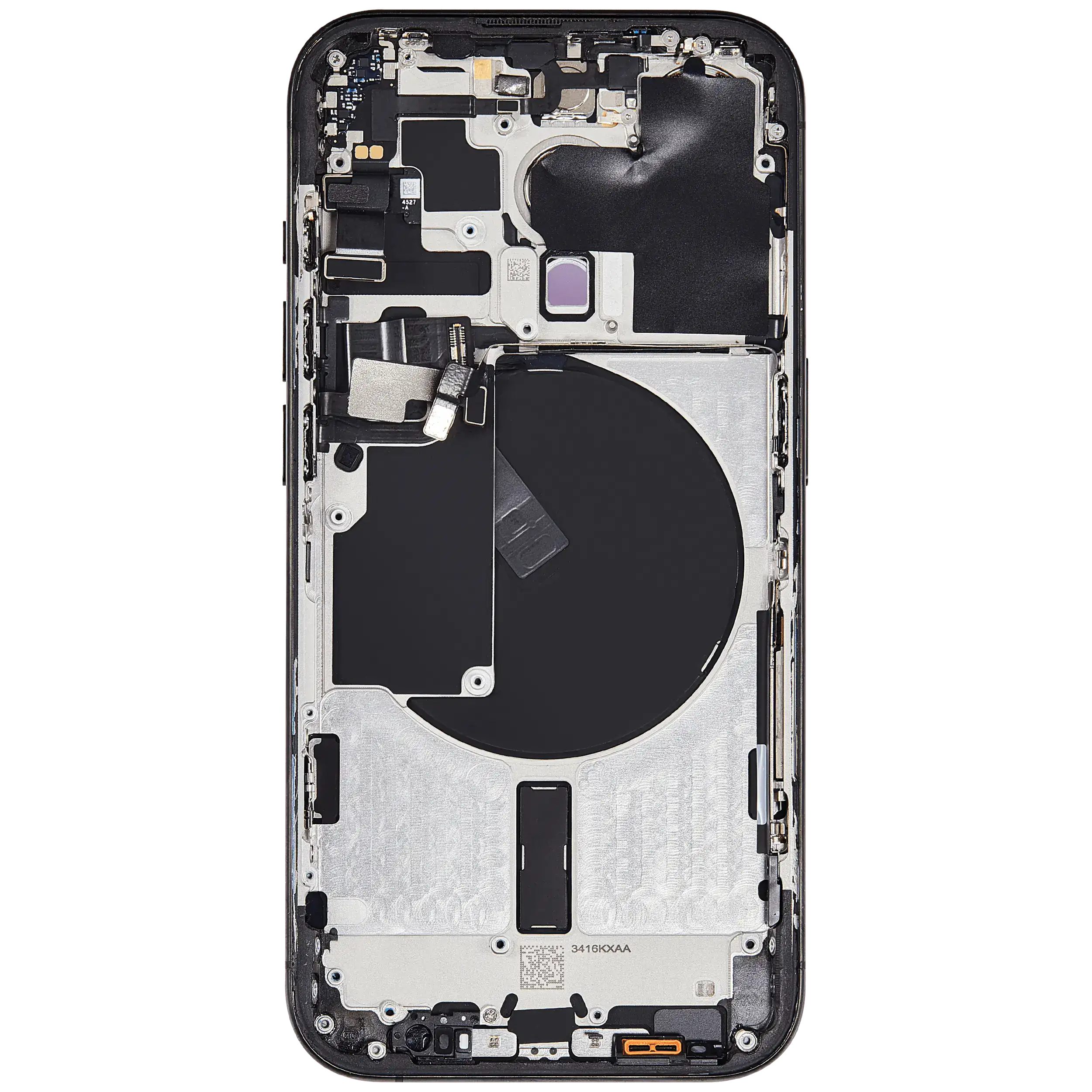 Arka Muhafaza W/Küçük Önceden Yüklenmiş İphone 15 Pro ile Uyumlu (ABD Versiyonu) (Kullanılan OEM Çekme: Sınıf ...