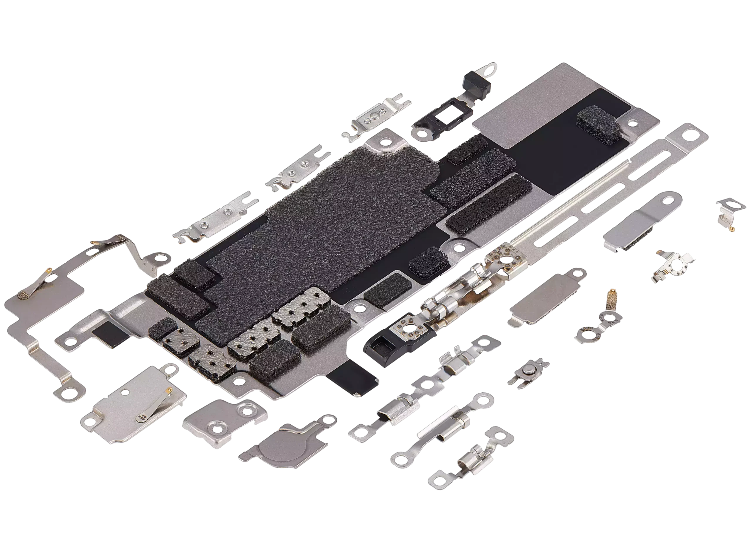 İphone 15 Pro Max İle Uyumlu Tam Set Küçük Metal Braket
