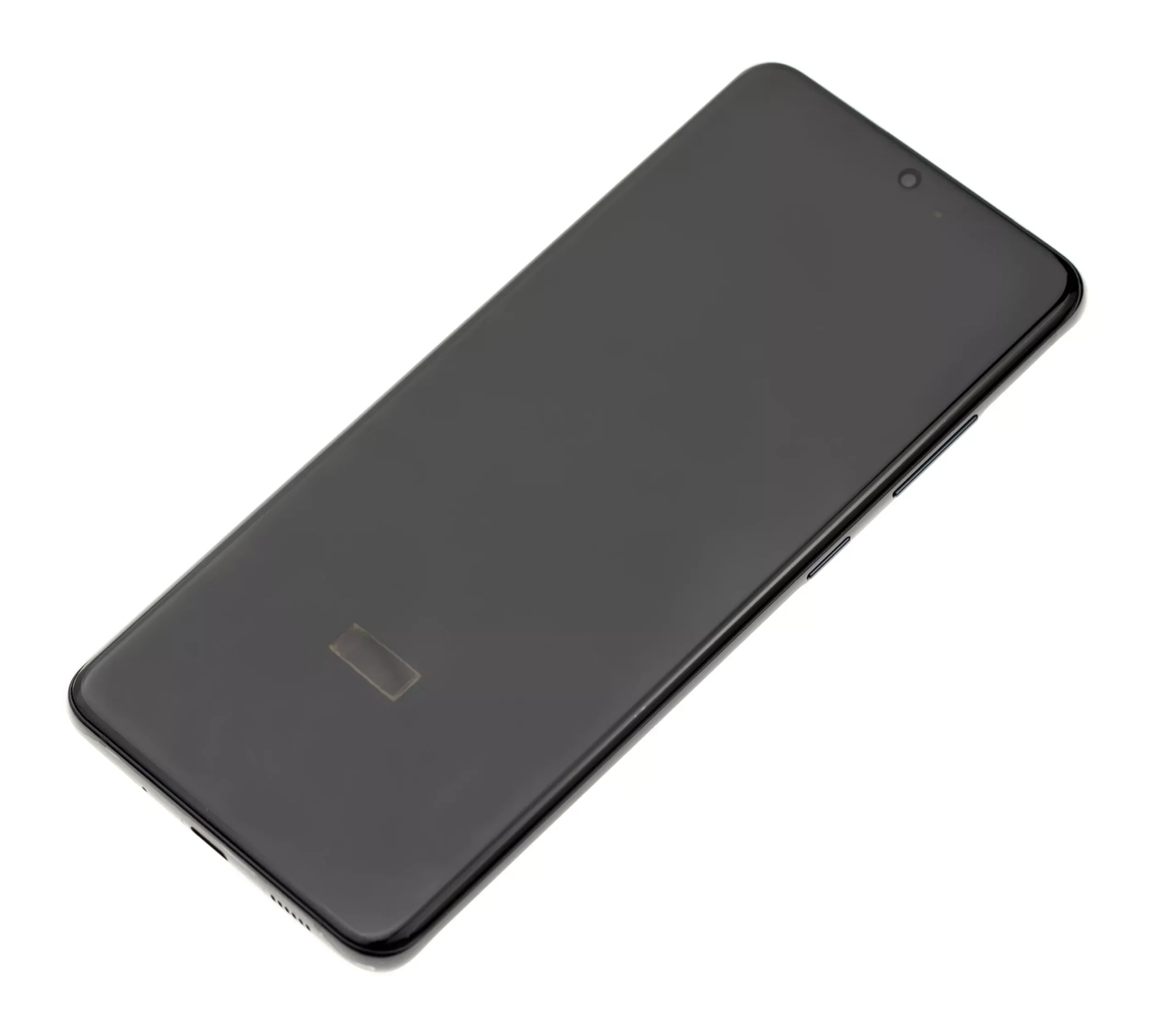 Samsung Galaxy S20 Ultra 5G (Servis Paketi) (Kozmik Siyah) İle Uyumlu Çerçeveli OLED Montajı 