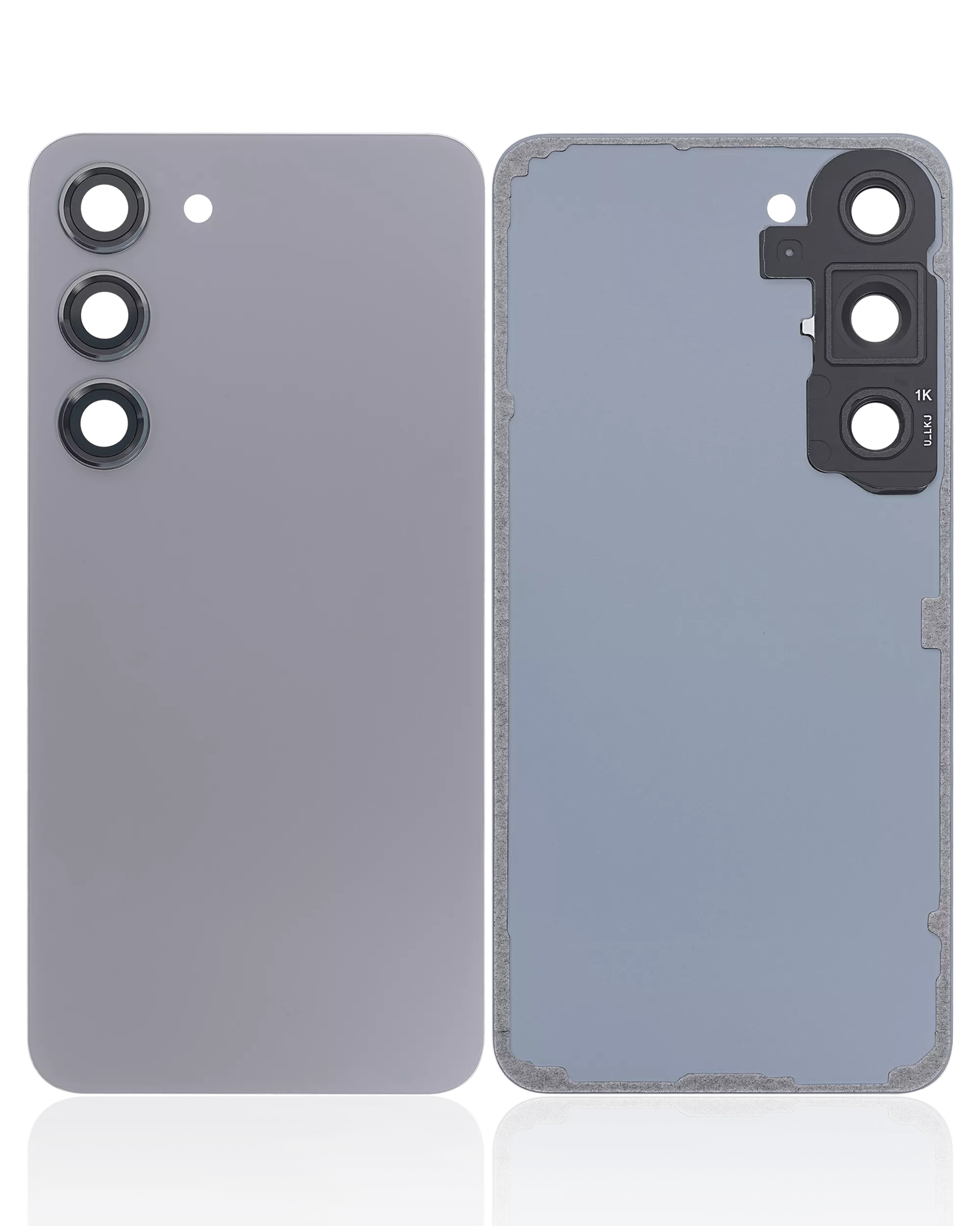Samsung Galaxy S23 5G İle Uyumlu Kamera Lensli Arka Kapak Camı (Logosuz) (Aftermarket Plus) ... 