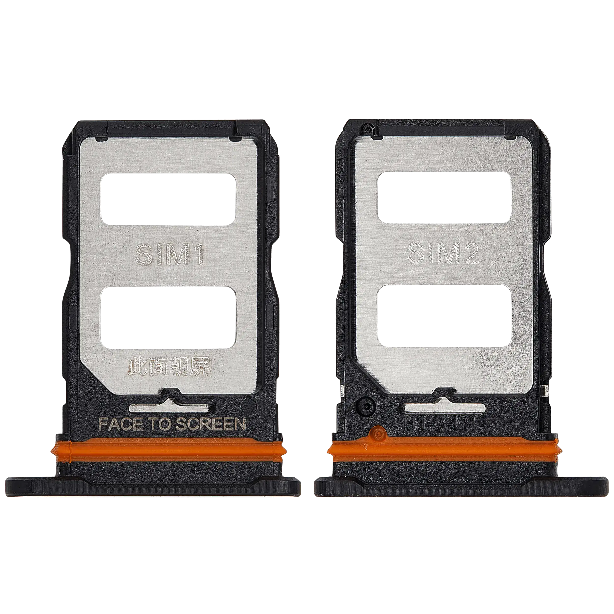 Xiaomi 12 Lite İle Uyumlu Sim Kart Tepsisi (Siyah)